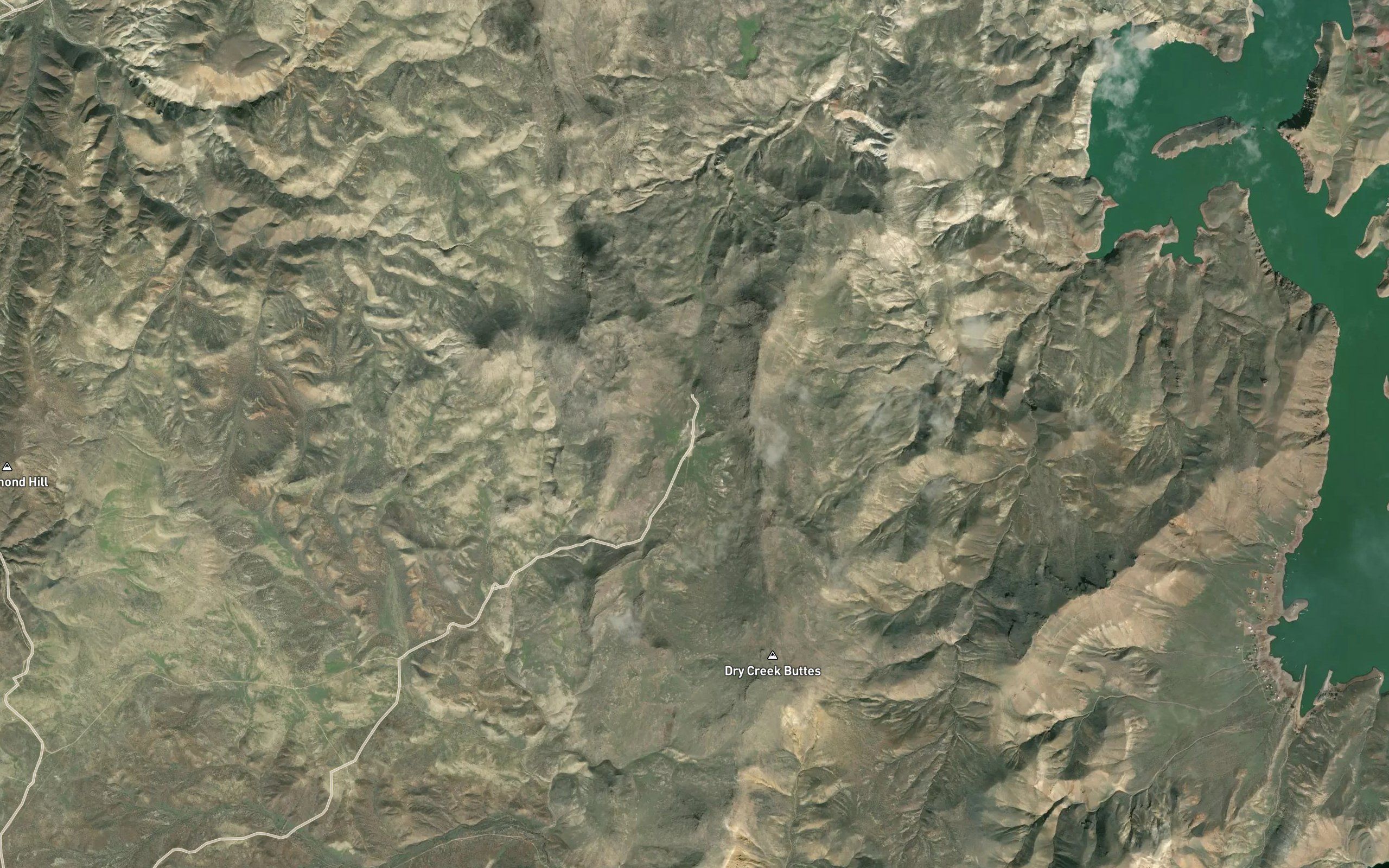Dry Creek Buttes Reservoir