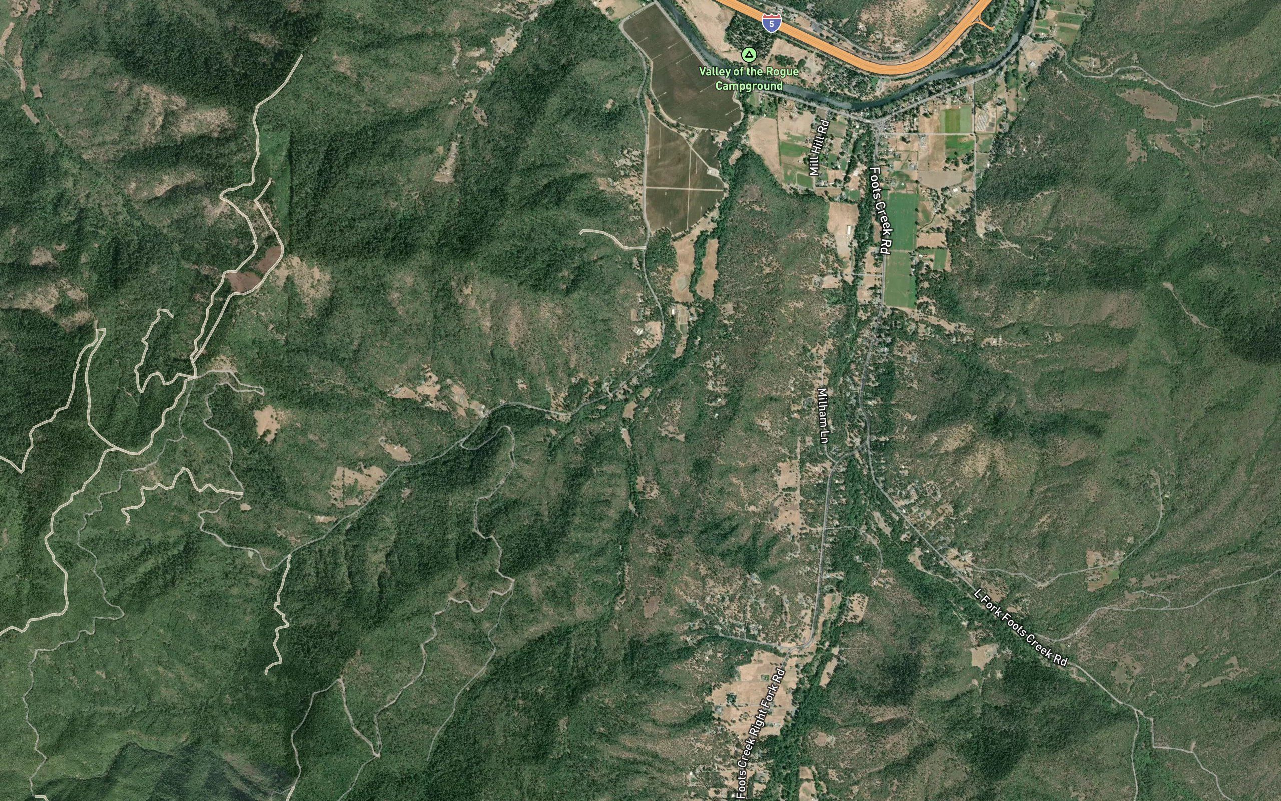 Left Fork Birdseye
