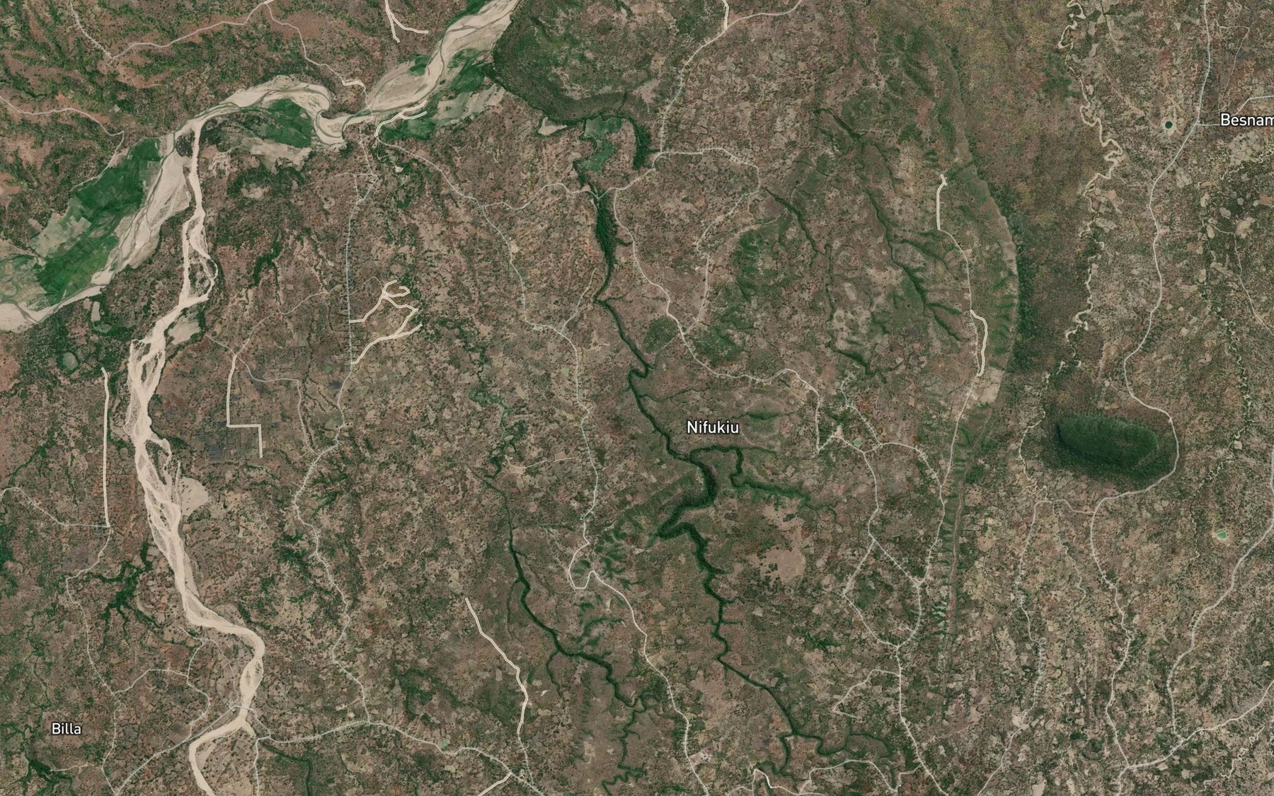 Satellite map of the Nono Teopanas