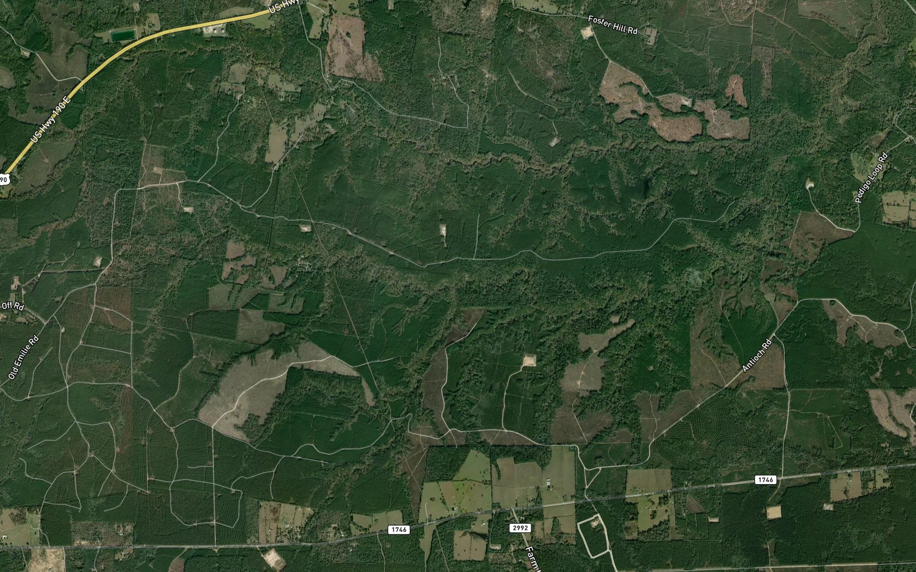 Satellite map of the Still Branch