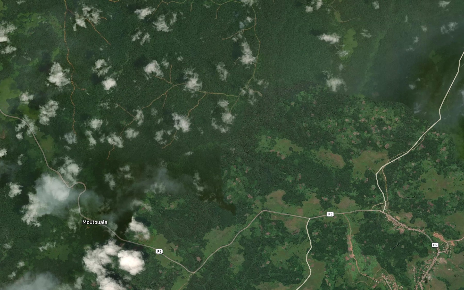 Satellite map of the Mata