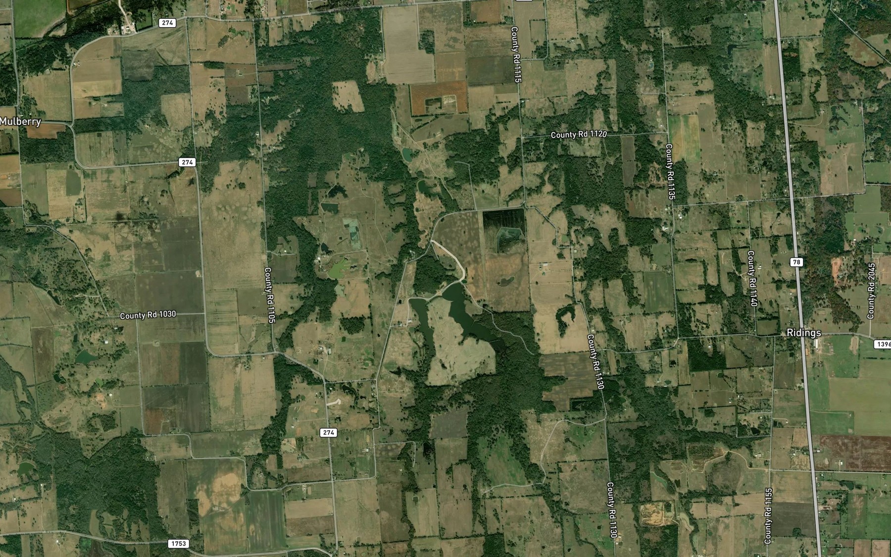 Satellite map of the Corrigan Lake Number 2
