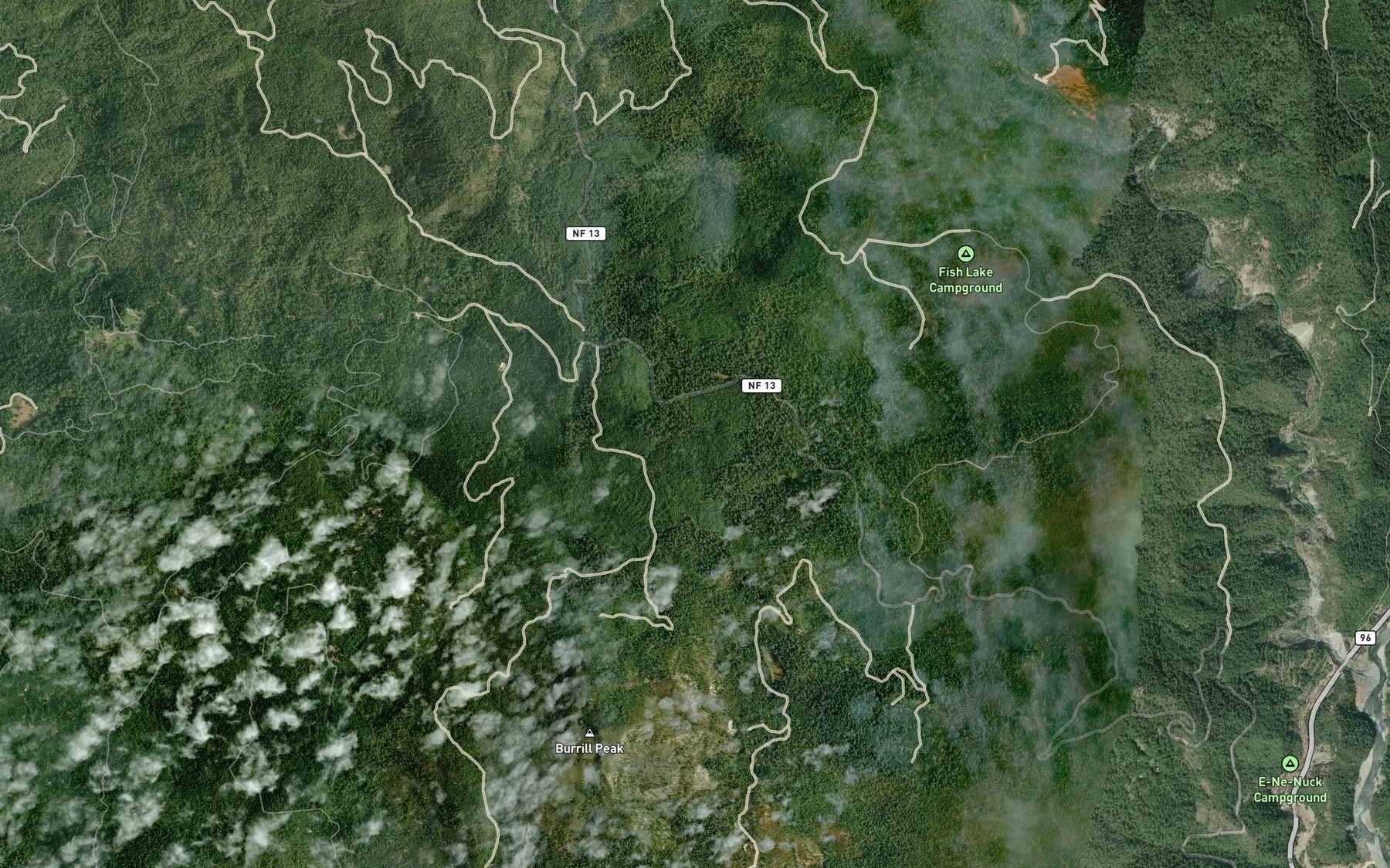 Satellite map of the Cold Spring