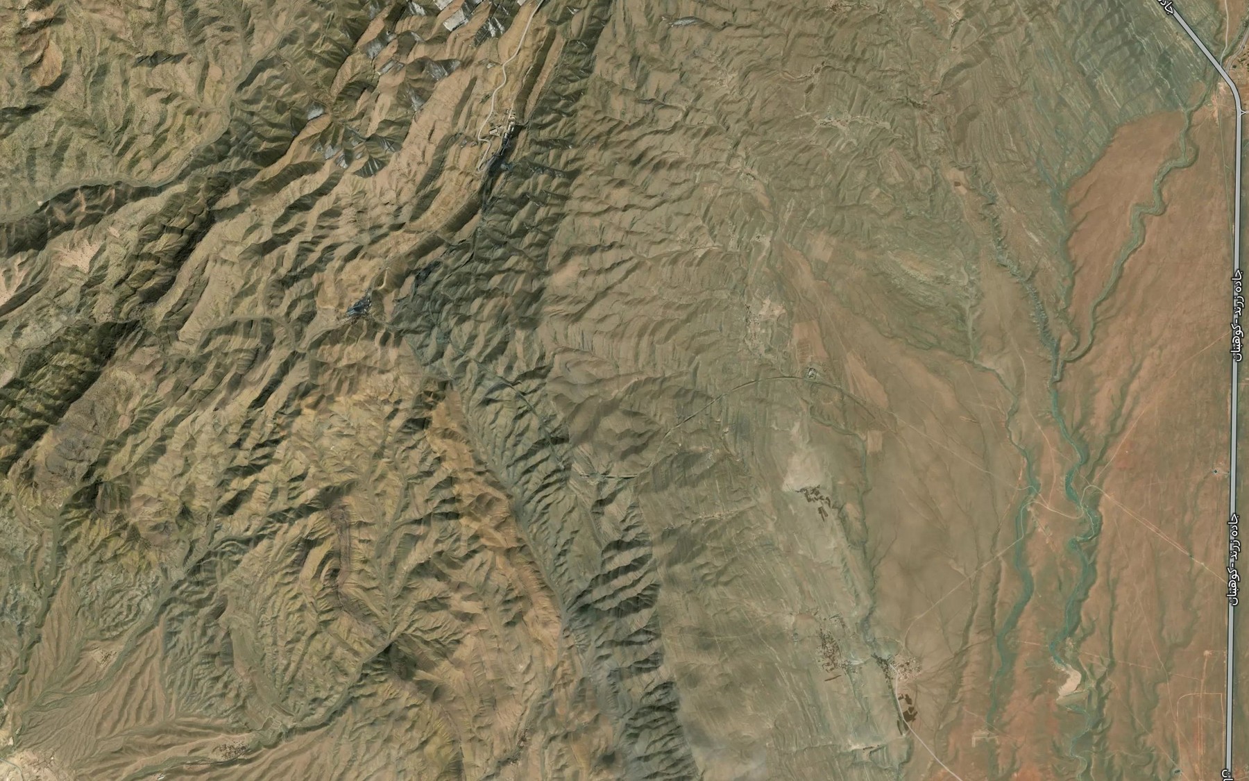Satellite map of the Cheshmeh-ye Avaleh Su'iyeh