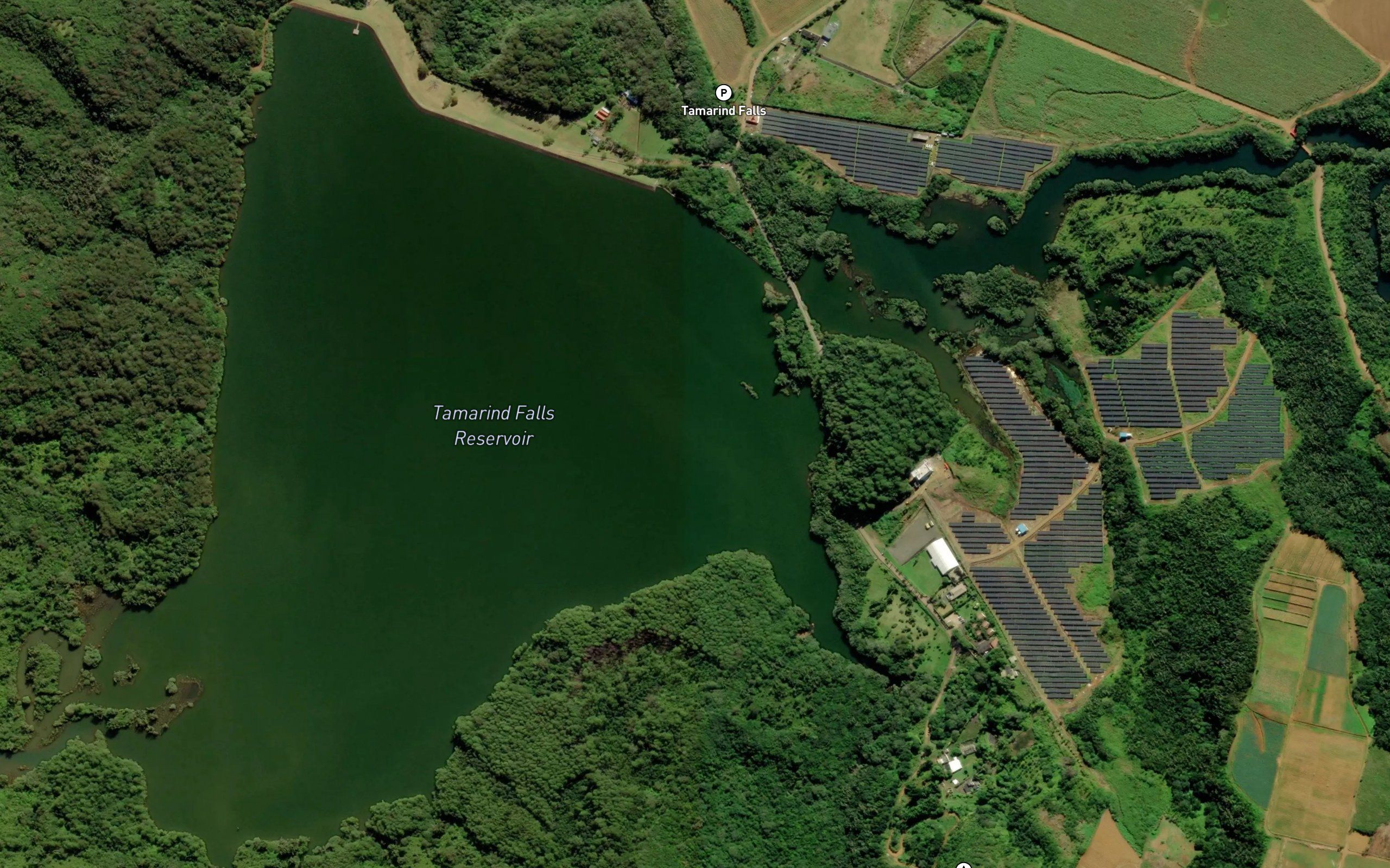 Tamarin Falls Reservoir