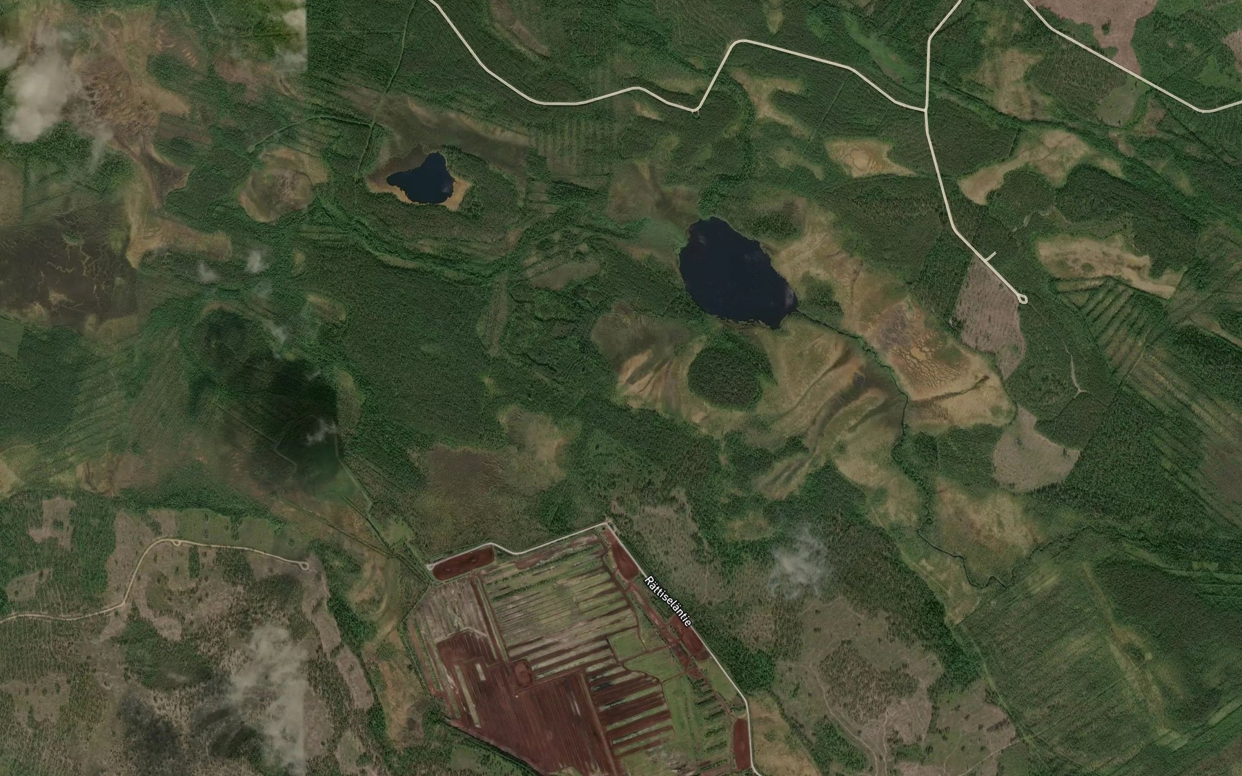Satellite map of the Kiimalampi