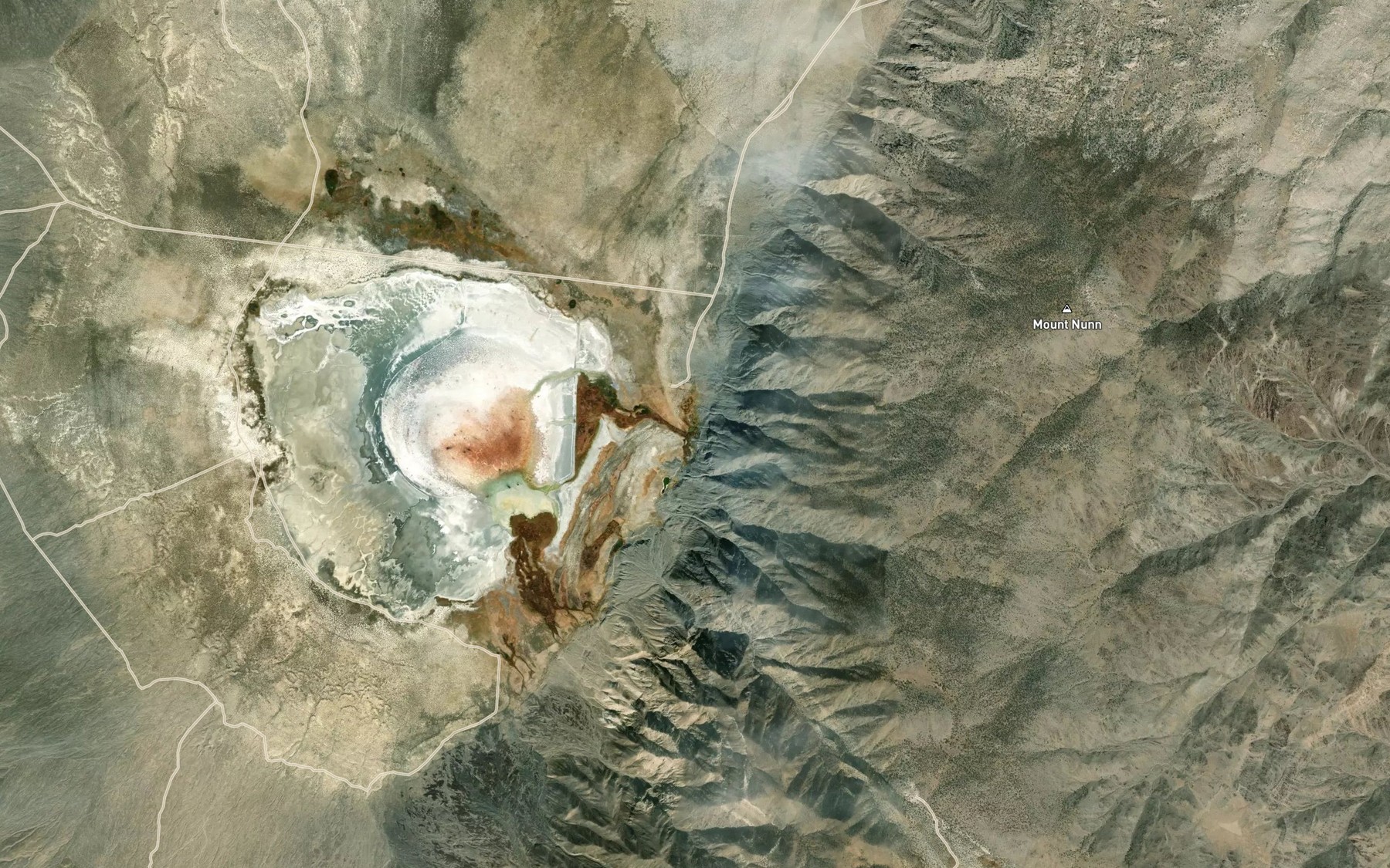 Satellite map of the Corral Springs