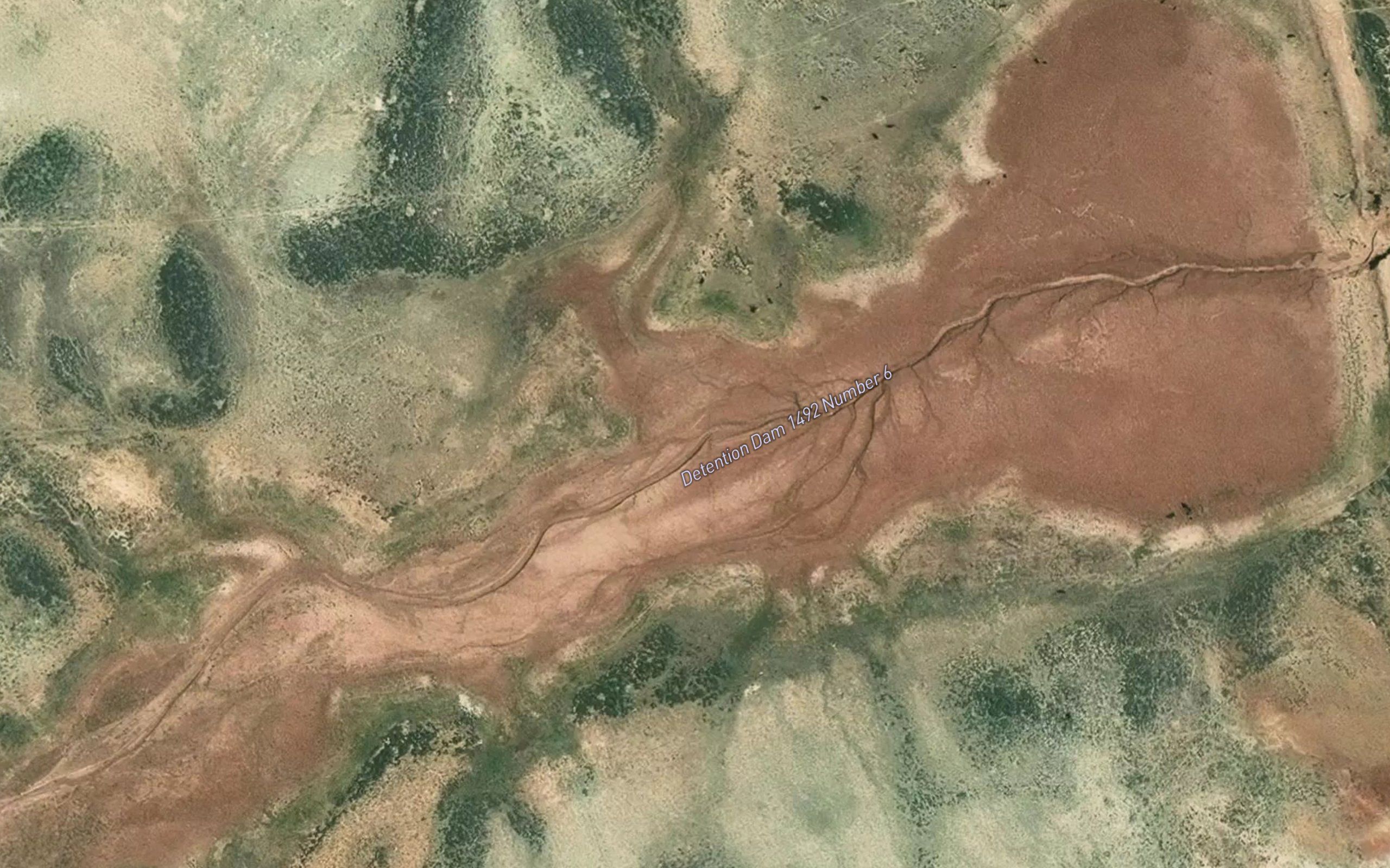 Detention Dam 1492 Number 6