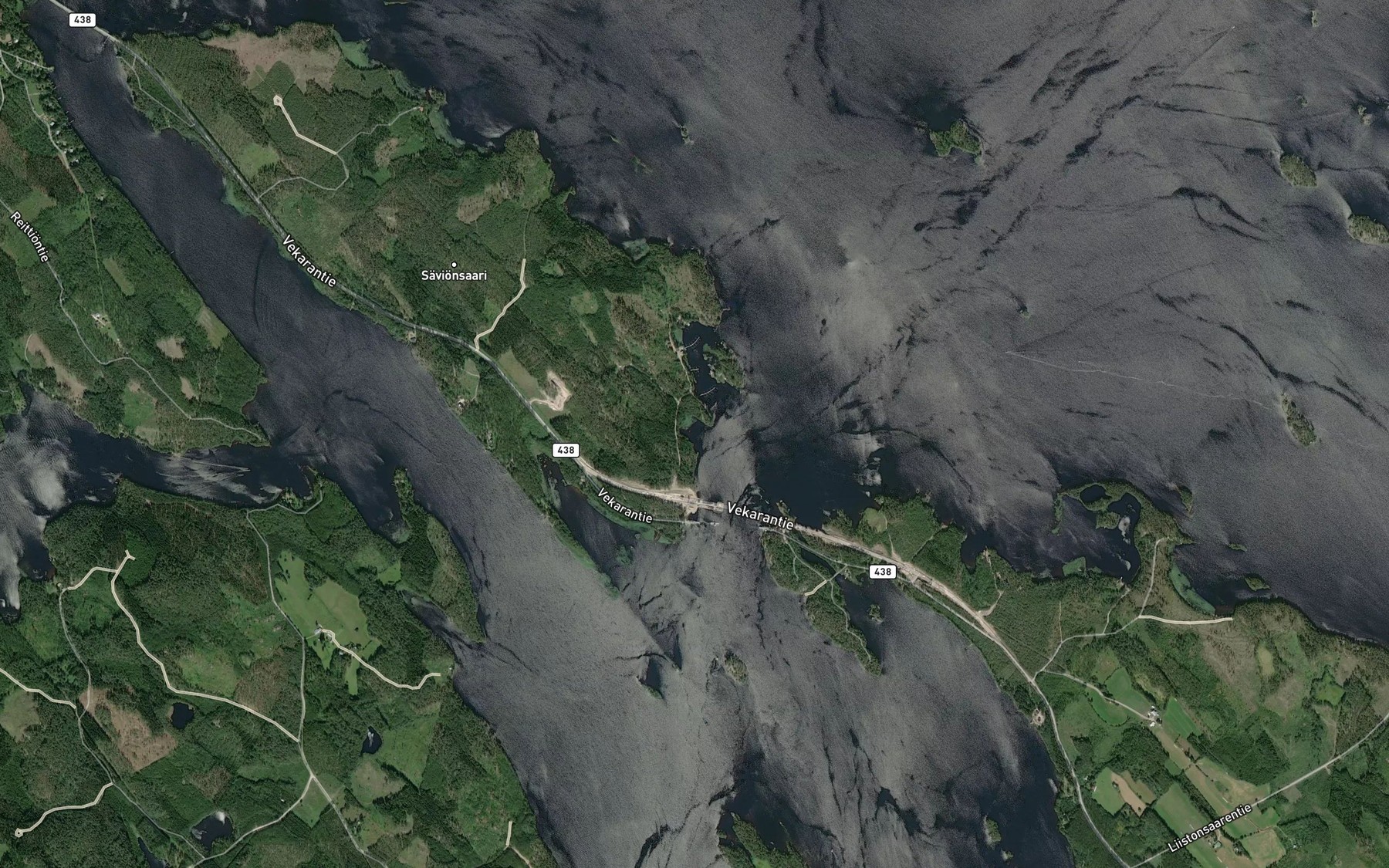 Satellite map of the Riuttalahti