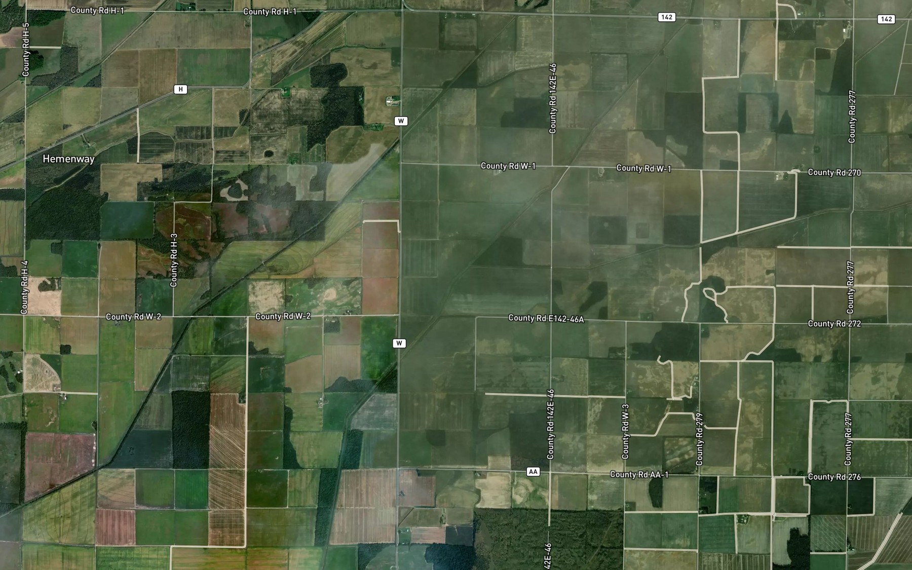 Satellite map of the Ditch Number 3