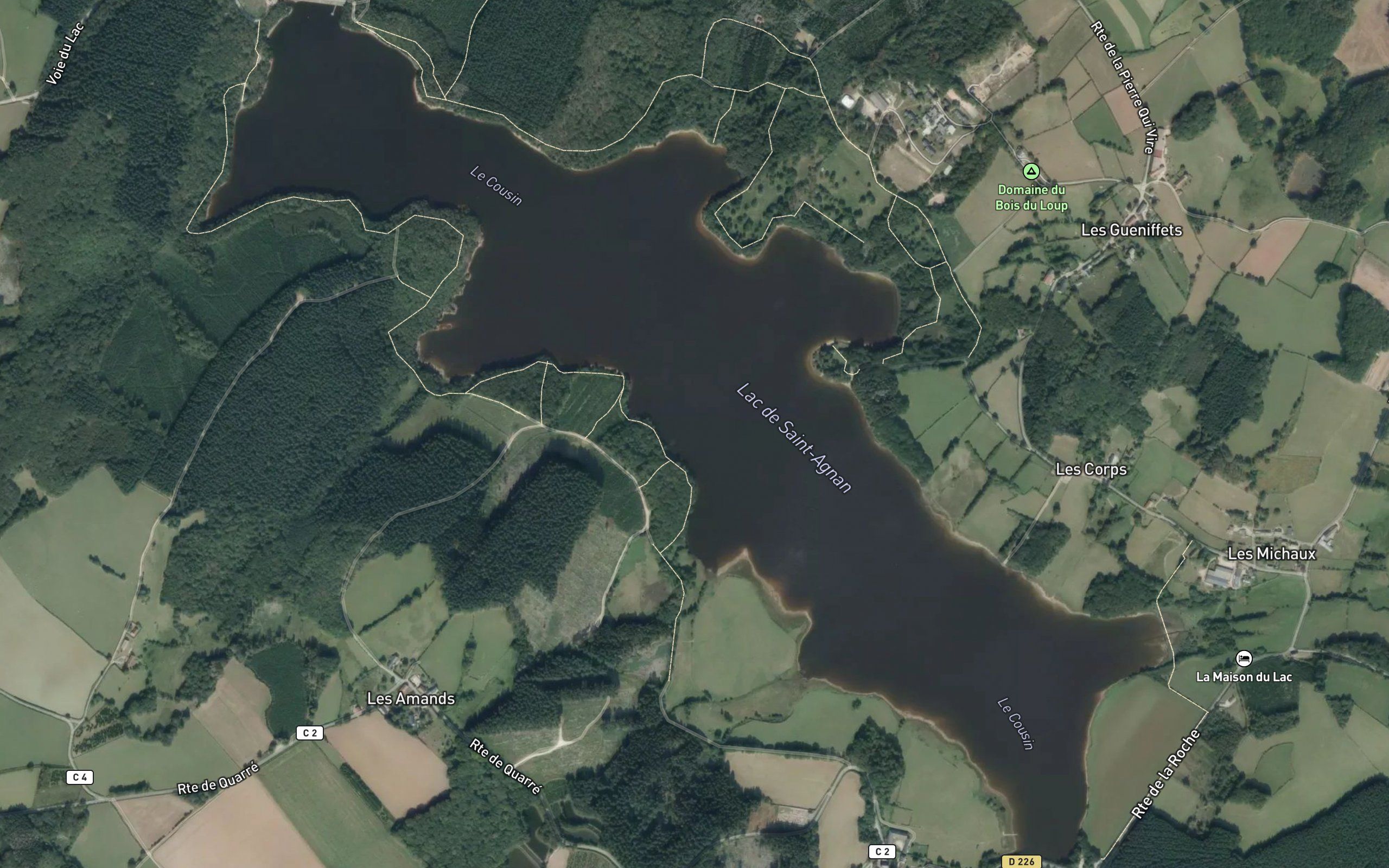 Lac de Saint-Agnan