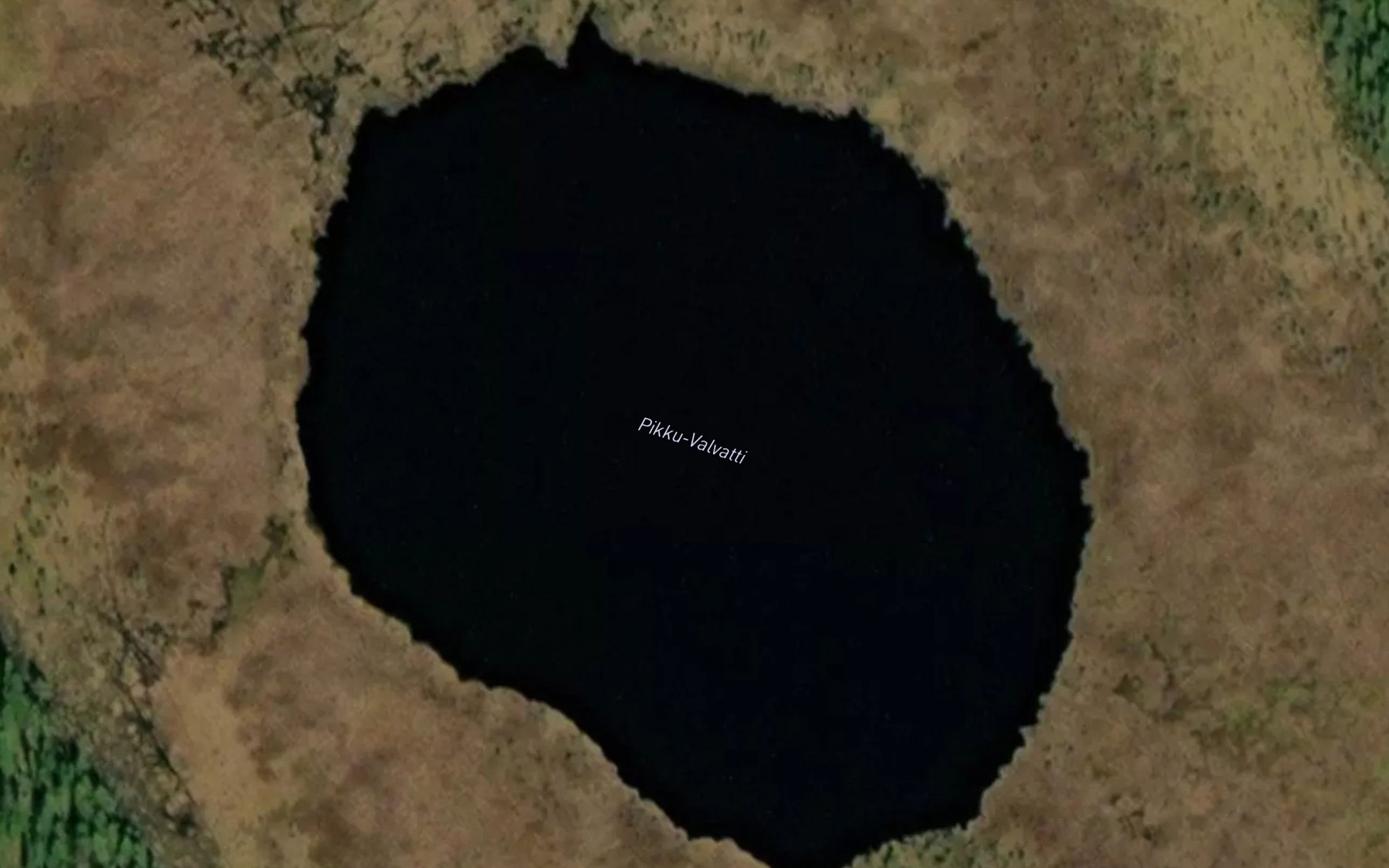 Satellite map of the Pikku-Valvatti