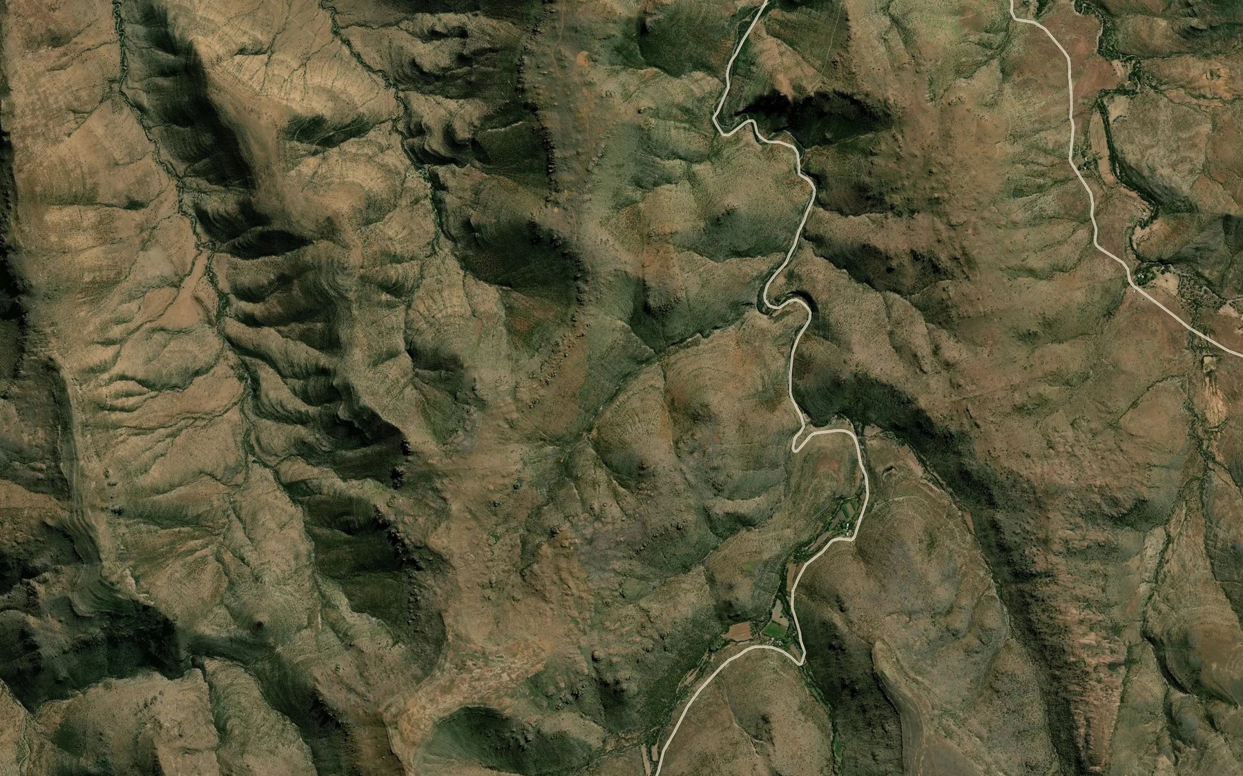 Satellite map of the Groot-Oshoek