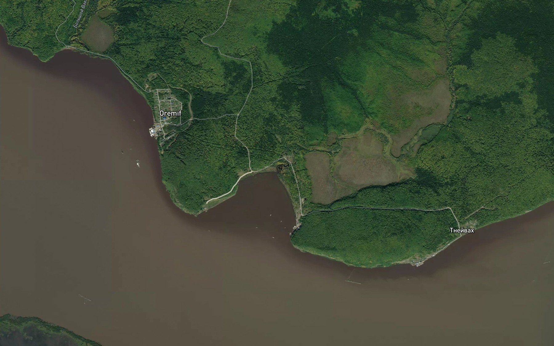 Satellite map of the Chadbakh