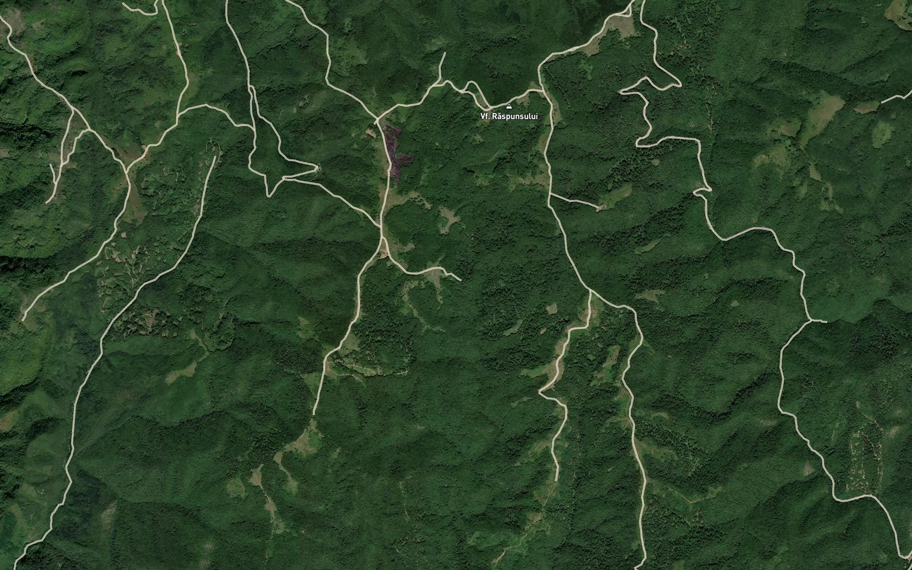 Satellite map of the Privalul Ilova Mica