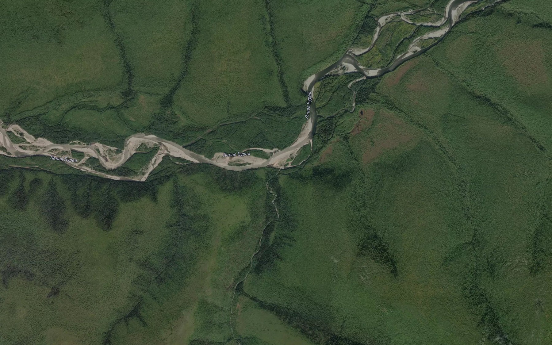 Satellite map of the Chapkhoz
