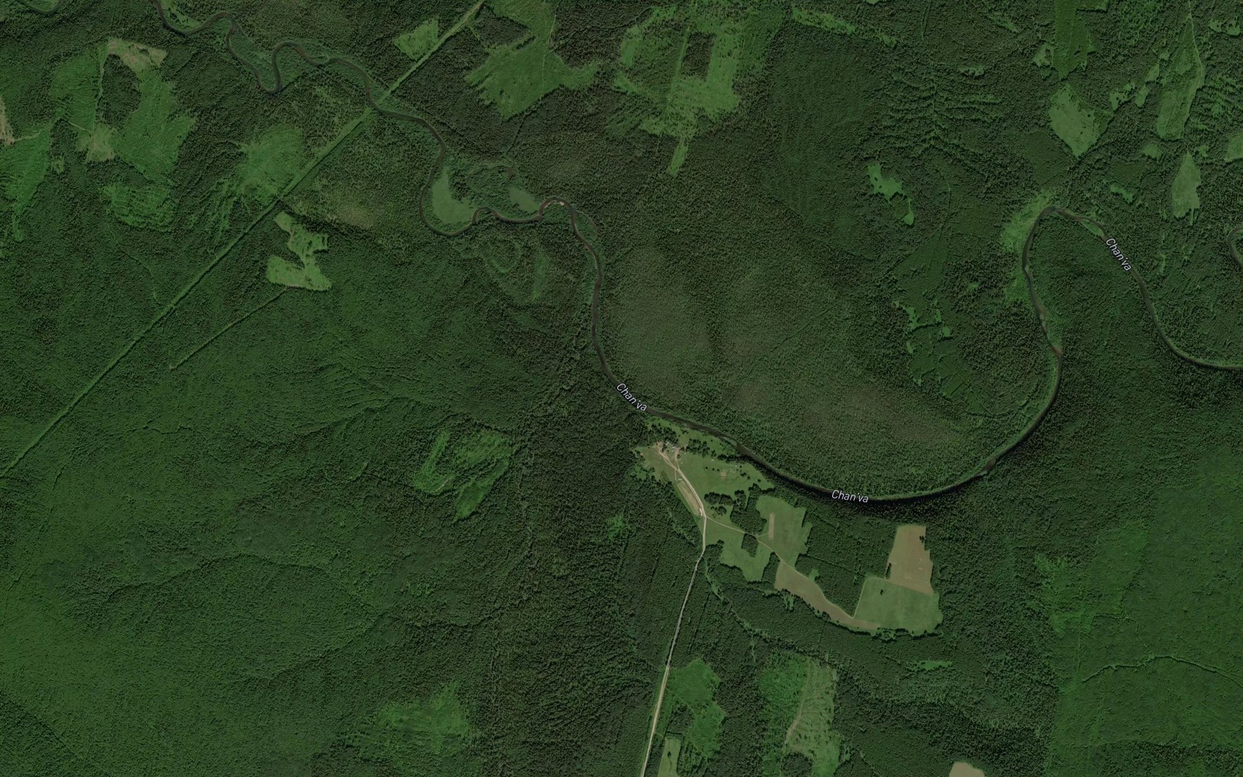 Satellite map of the Stepanovka