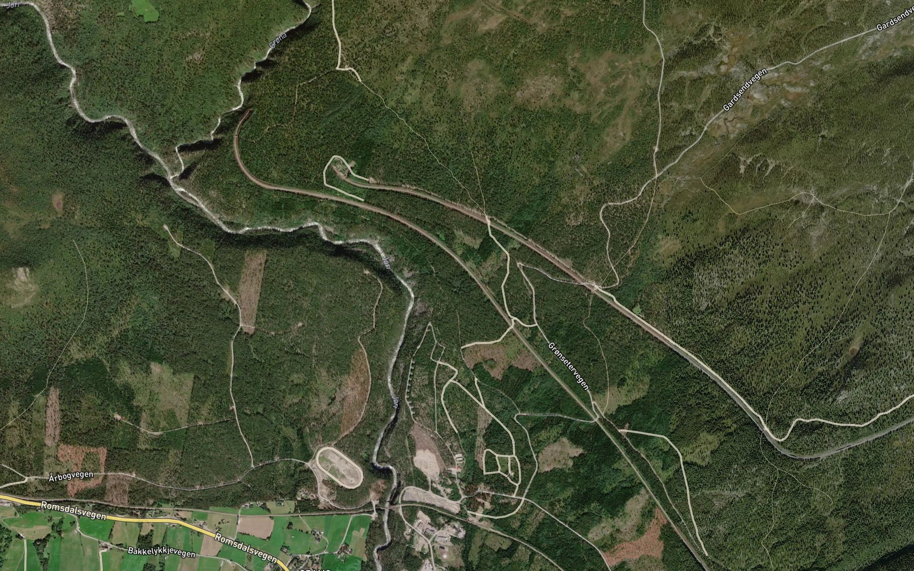 Satellite map of the Kubasbekken
