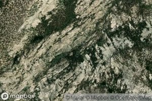 Satellite map of the Florence Creek