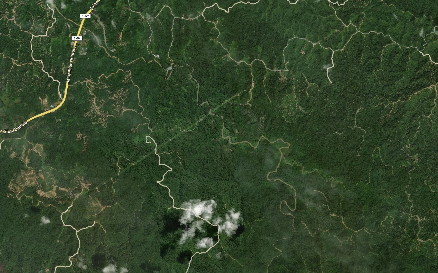 Satellite map of the Sungai Tapang