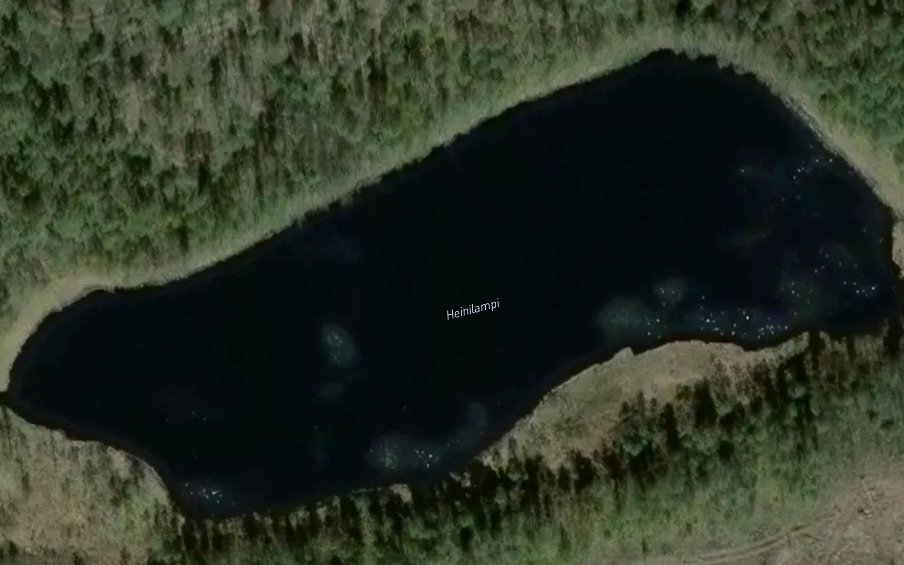 Satellite map of the Heinilampi