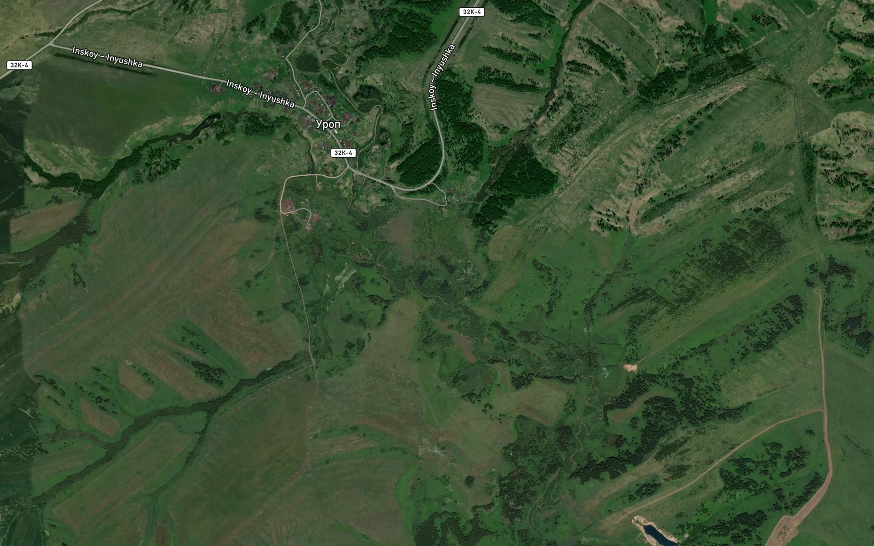 Satellite map of the Arsenila