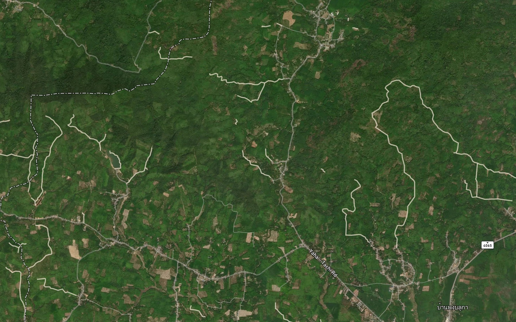 Satellite map of the Khlong Ta Chi