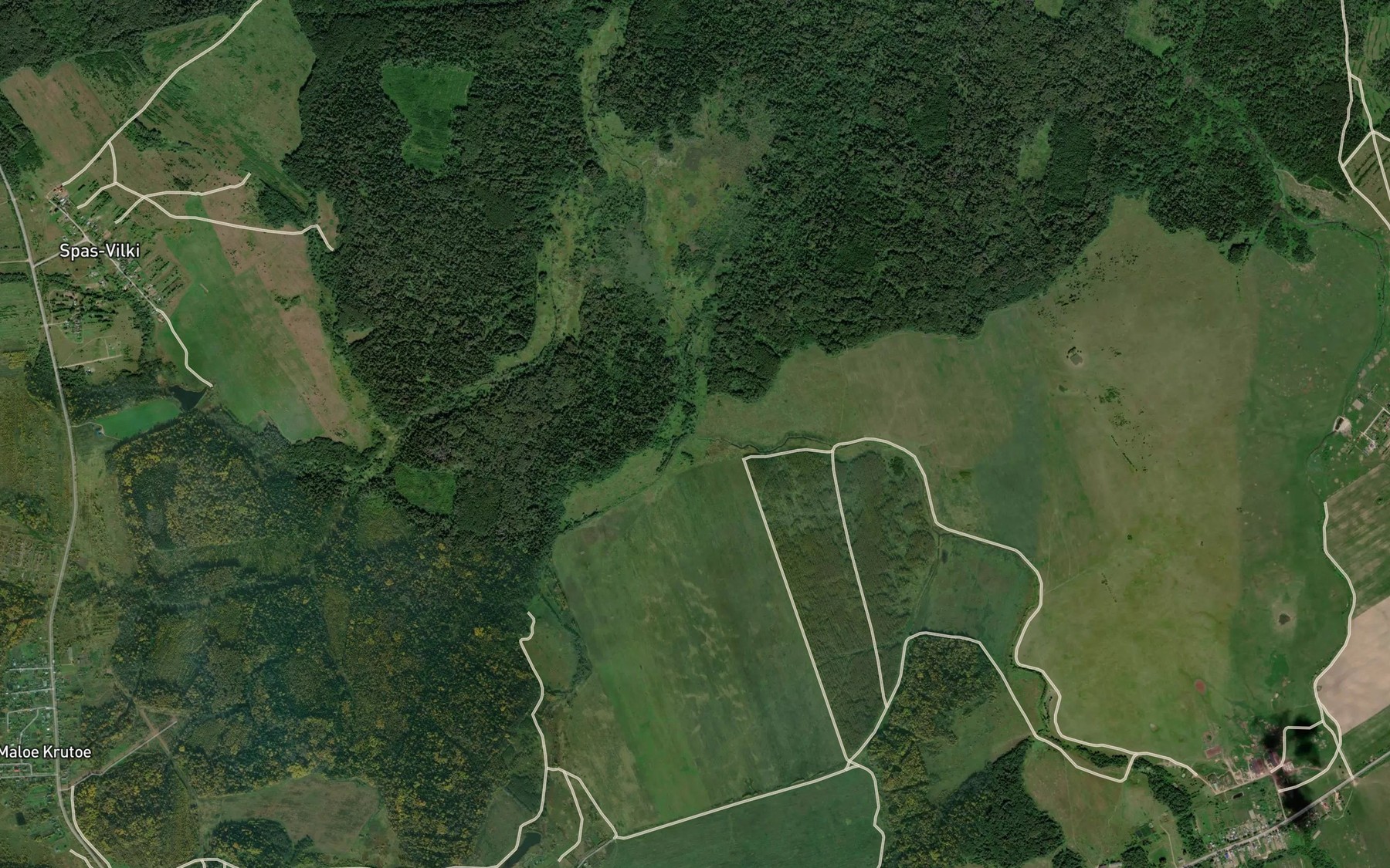 Satellite map of the Dubronivka