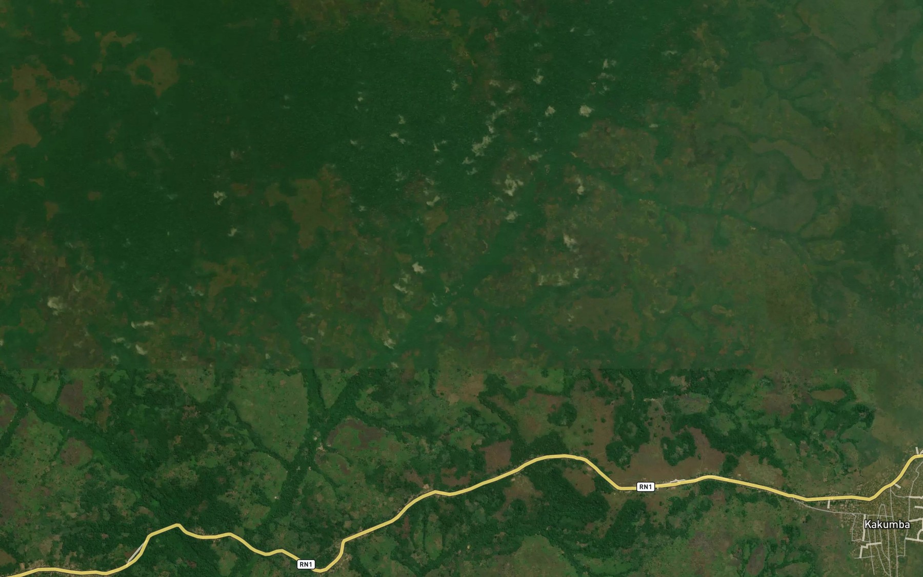 Satellite map of the Kamisala