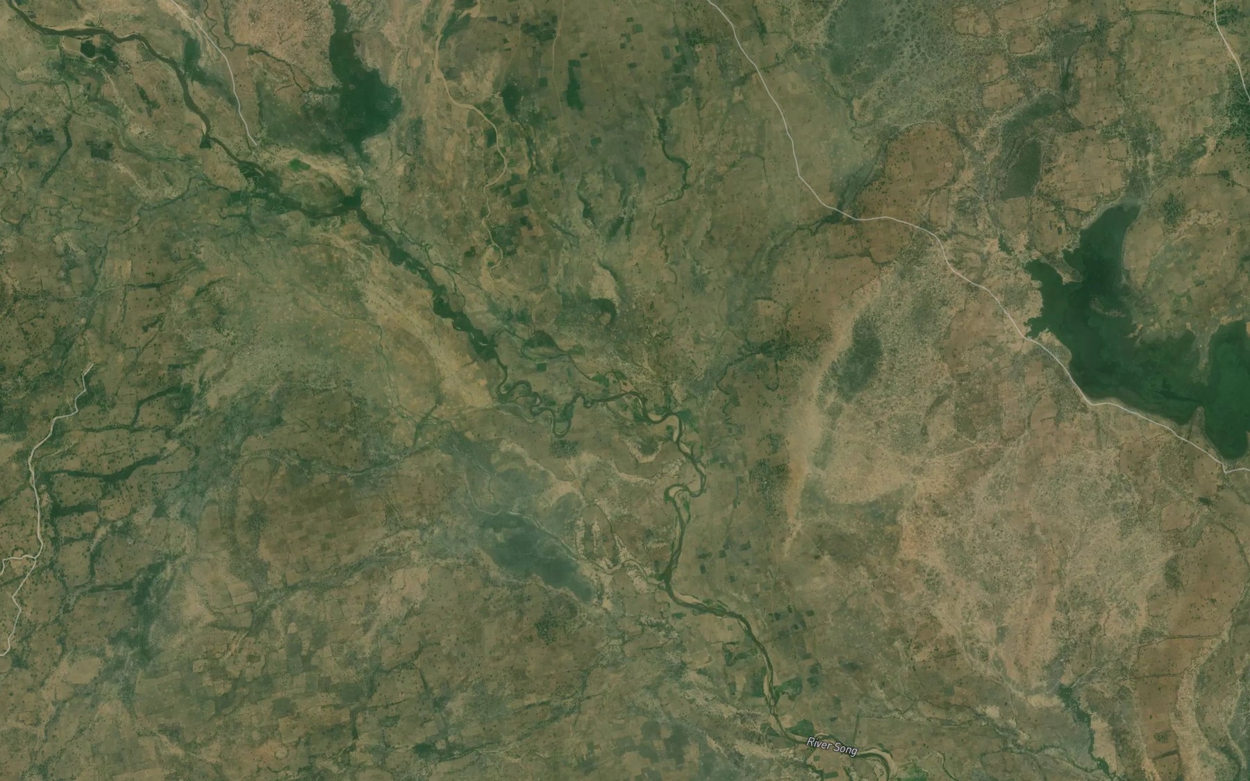Satellite map of the Mayo Song