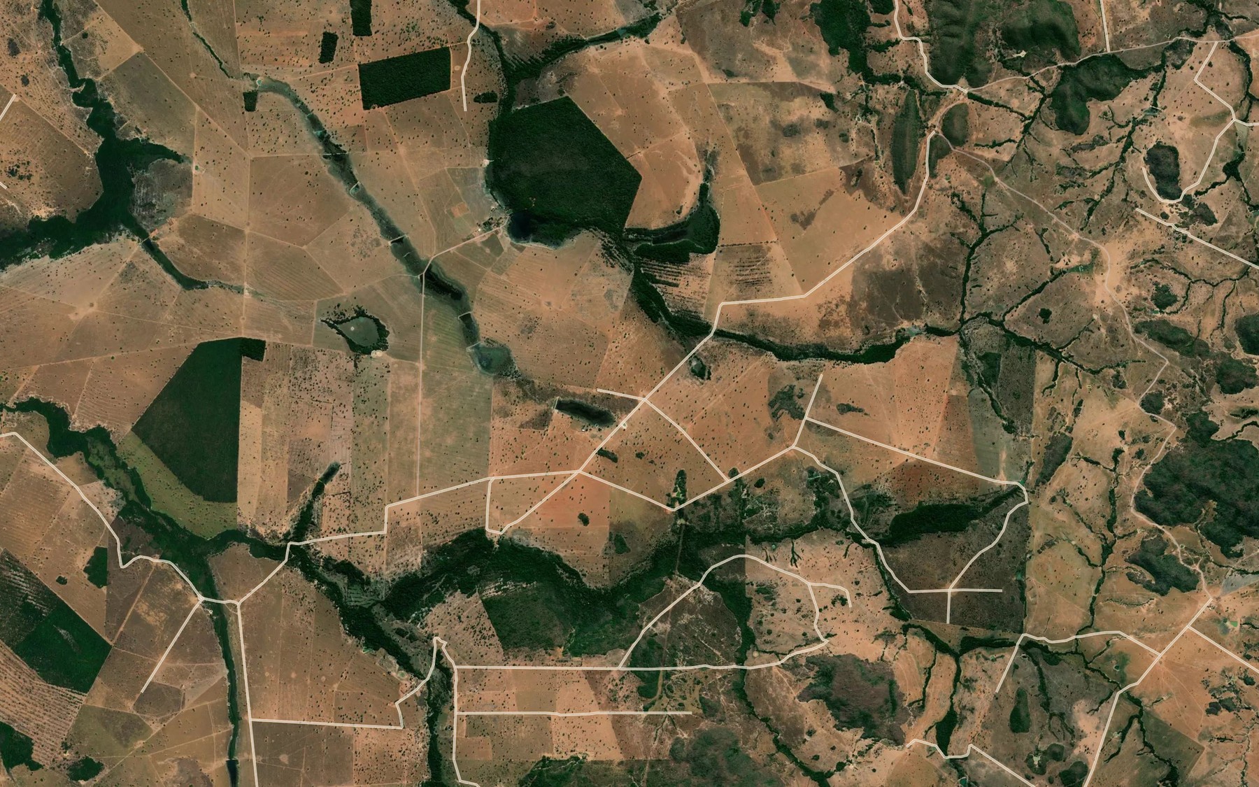 Satellite map of the Lagoa do Rancho