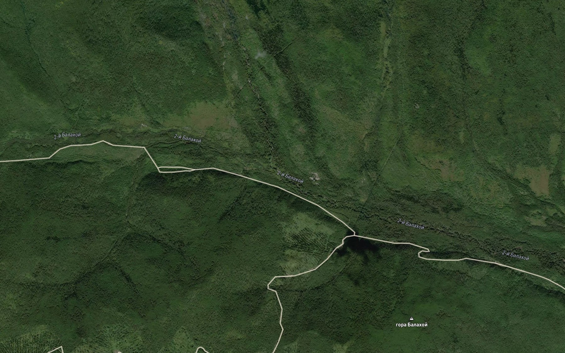 Satellite map of the Arsen'yeva