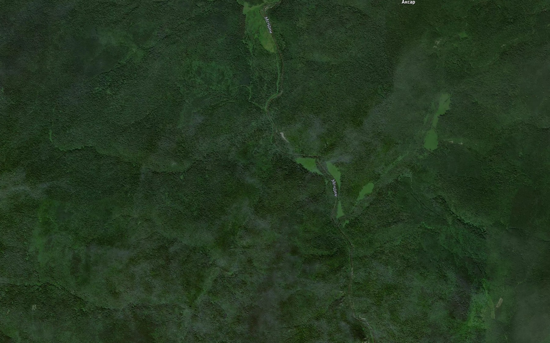 Satellite map of the Kabykkush