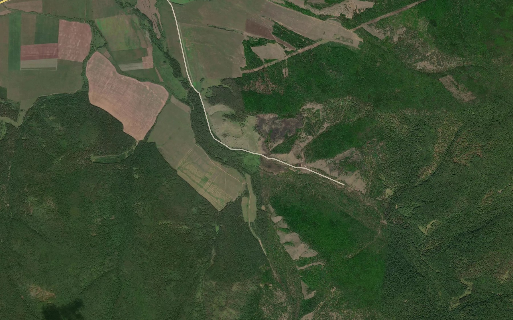 Satellite map of the Bichuri
