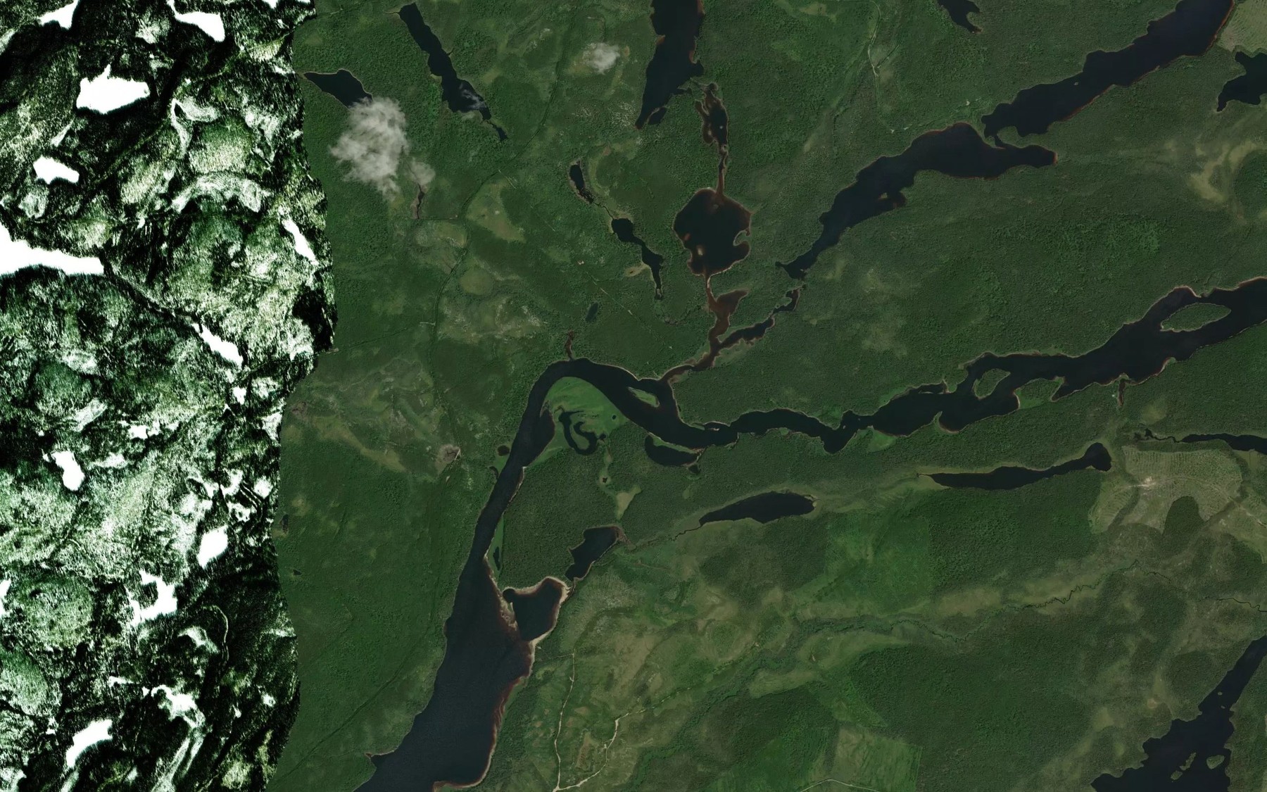 Satellite map of the Riviere Achepabanca Nord-Est