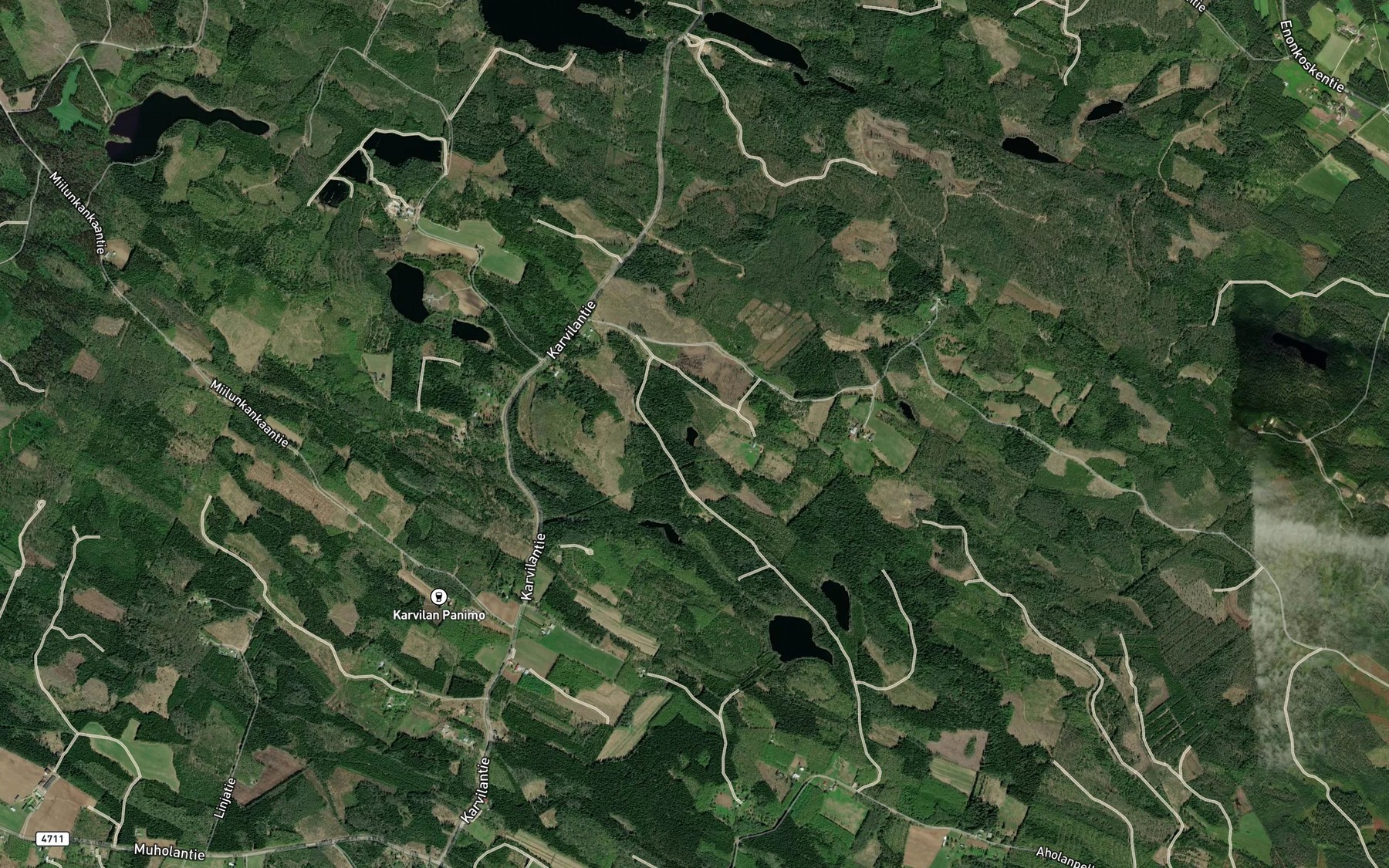 Satellite map of the Kalaton