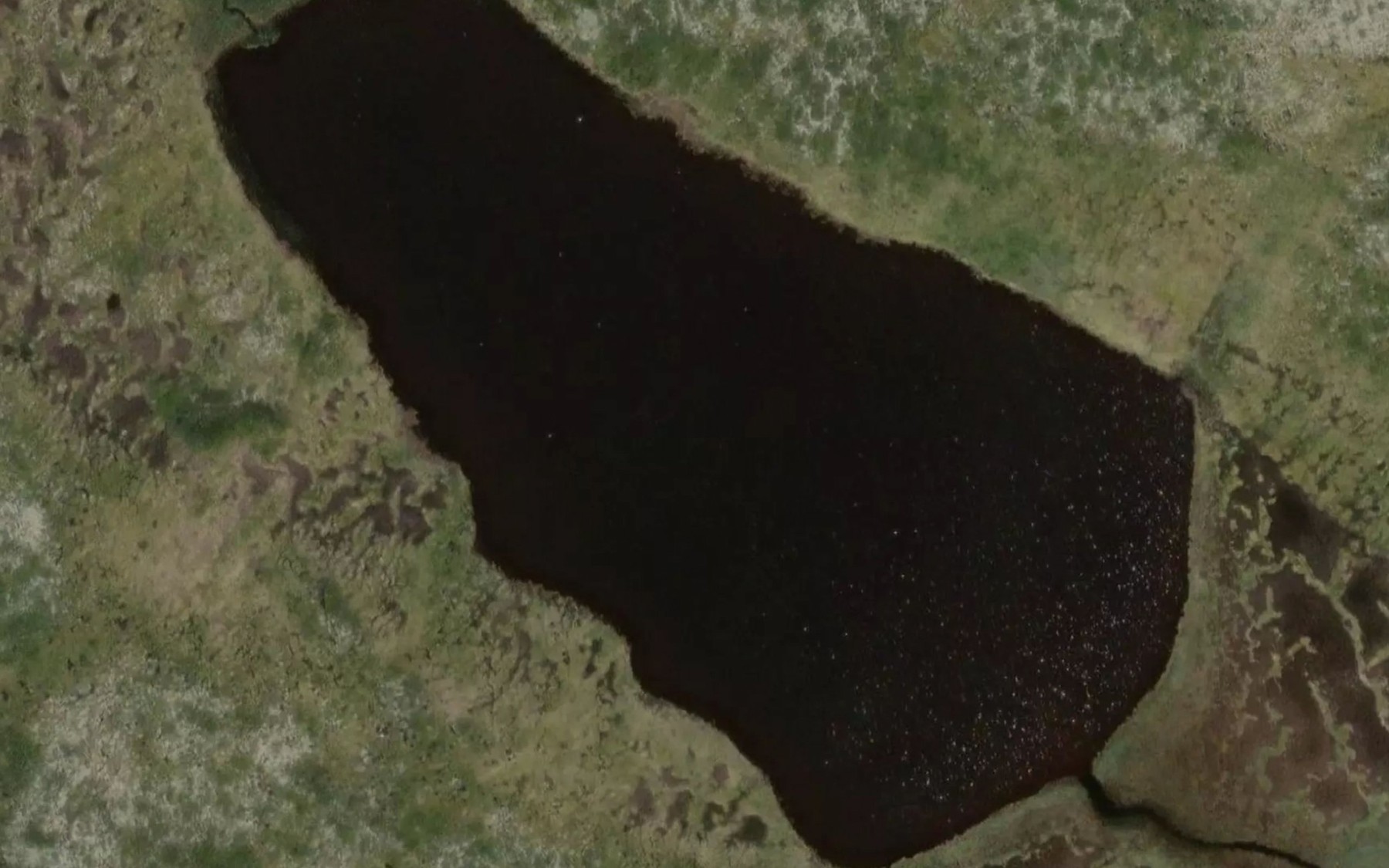 Satellite map of the Skomakartjernet