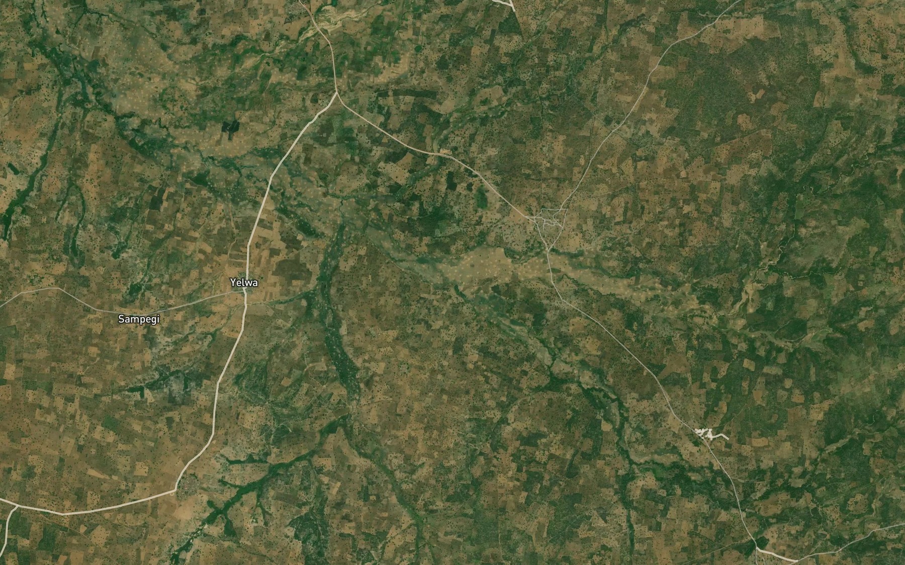 Satellite map of the River Kodo