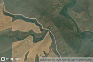Satellite map of the Badger Creek