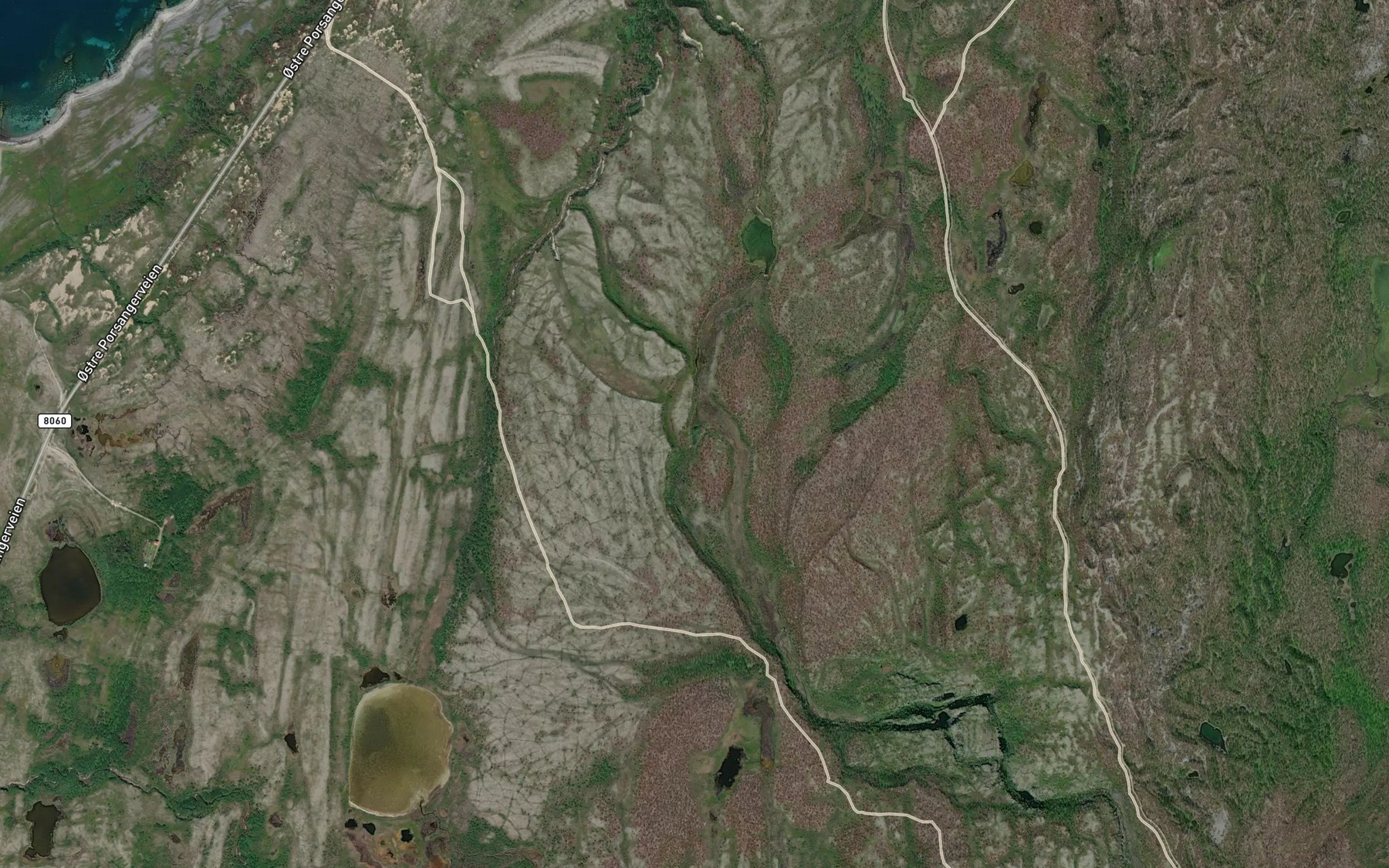 Satellite map of the Gahkkorlattu