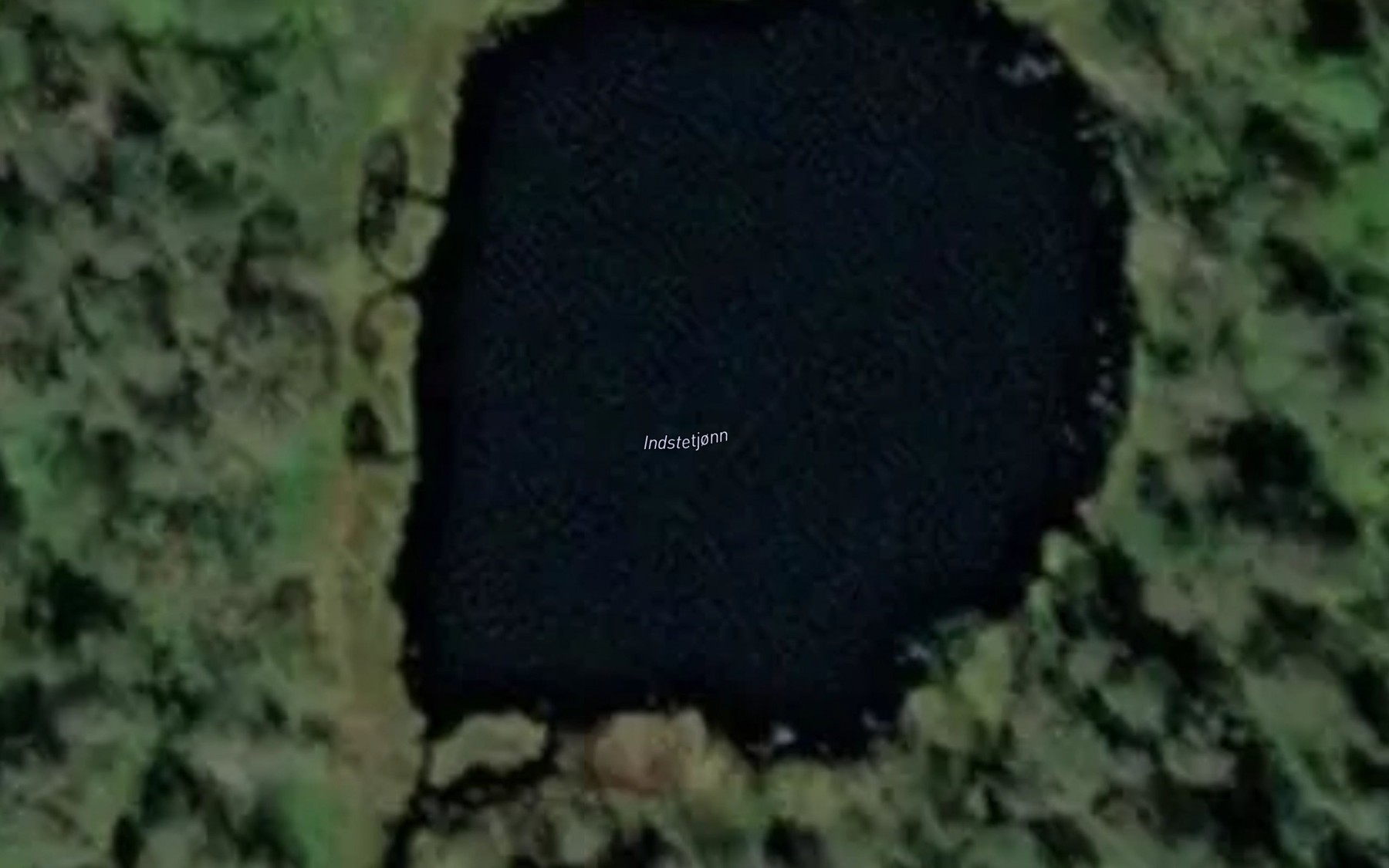 Satellite map of the Indstetjonn