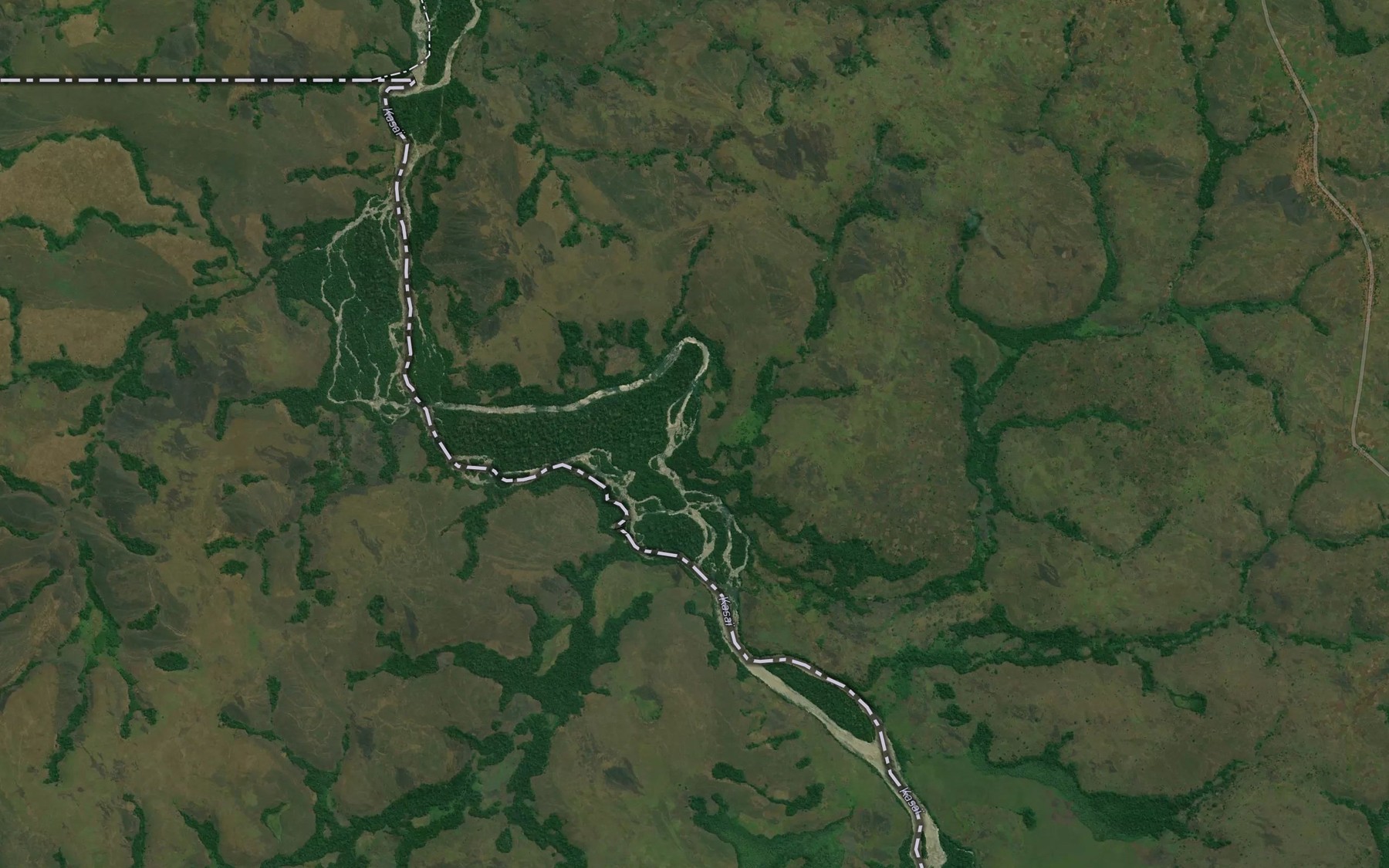 Satellite map of the Kejikamadi