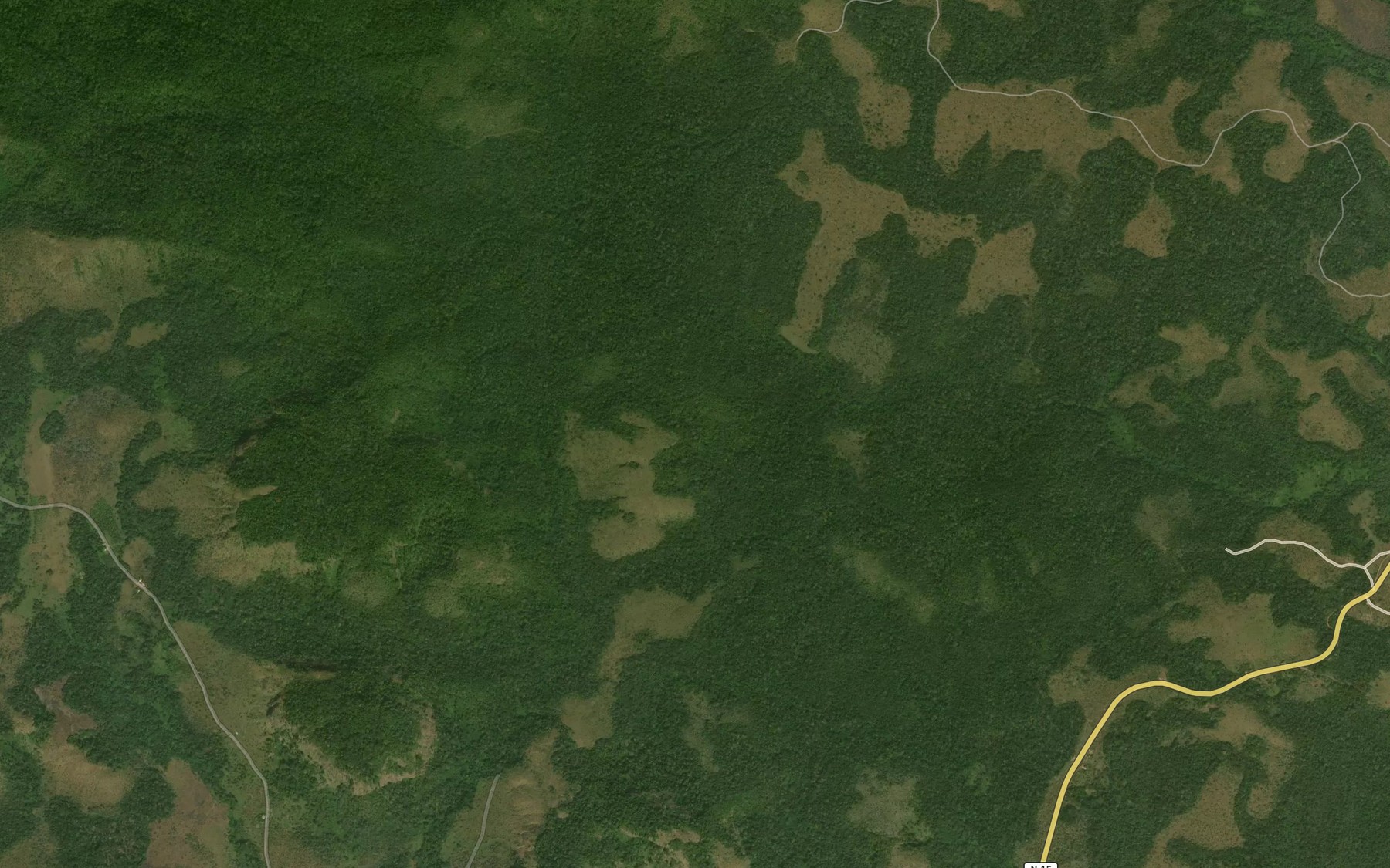 Satellite map of the Medere