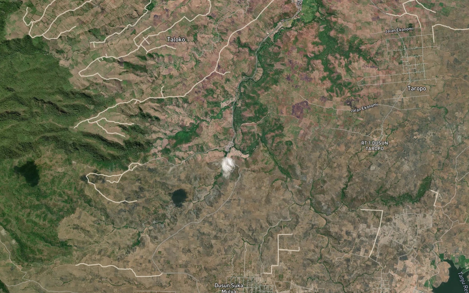 Satellite map of the Sori Kempasi