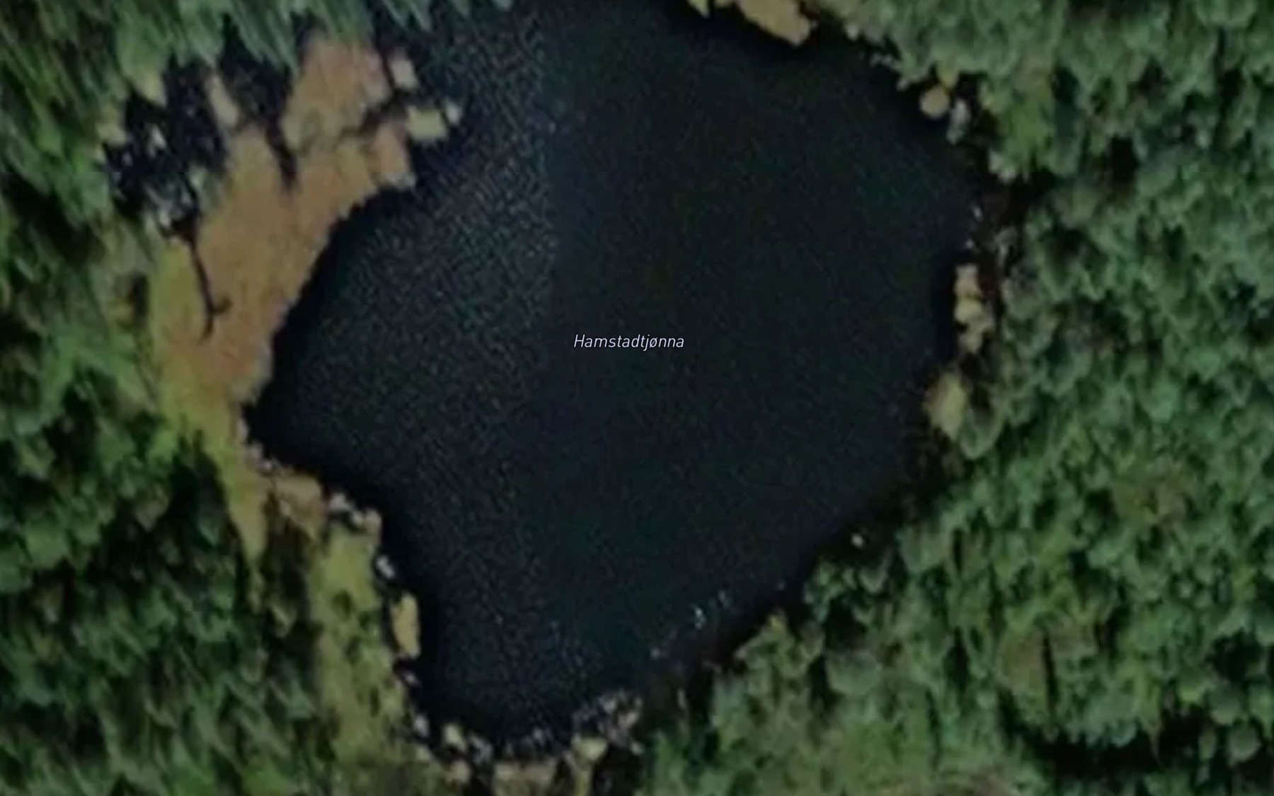 Satellite map of the Hamstadtjonna