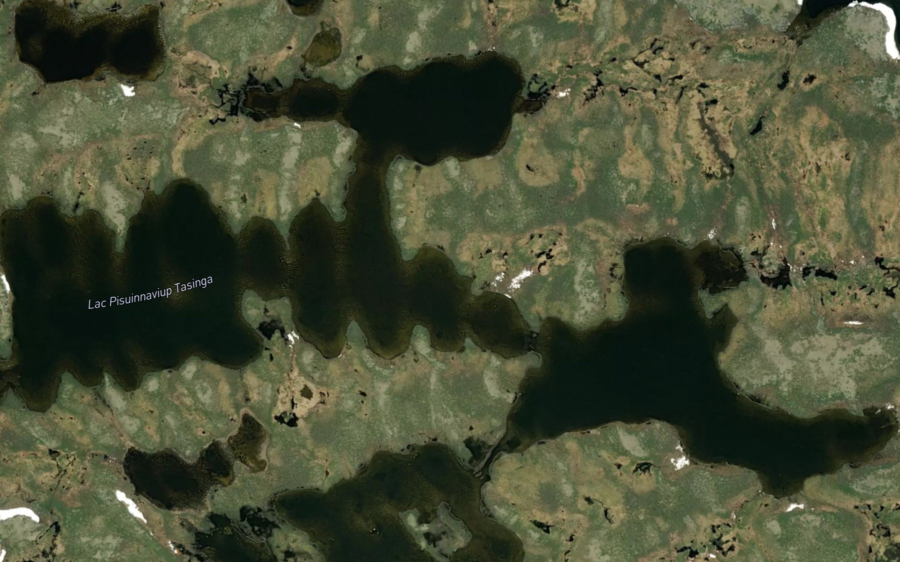 Satellite map of the Lac Pisuinnaviup Tasinga