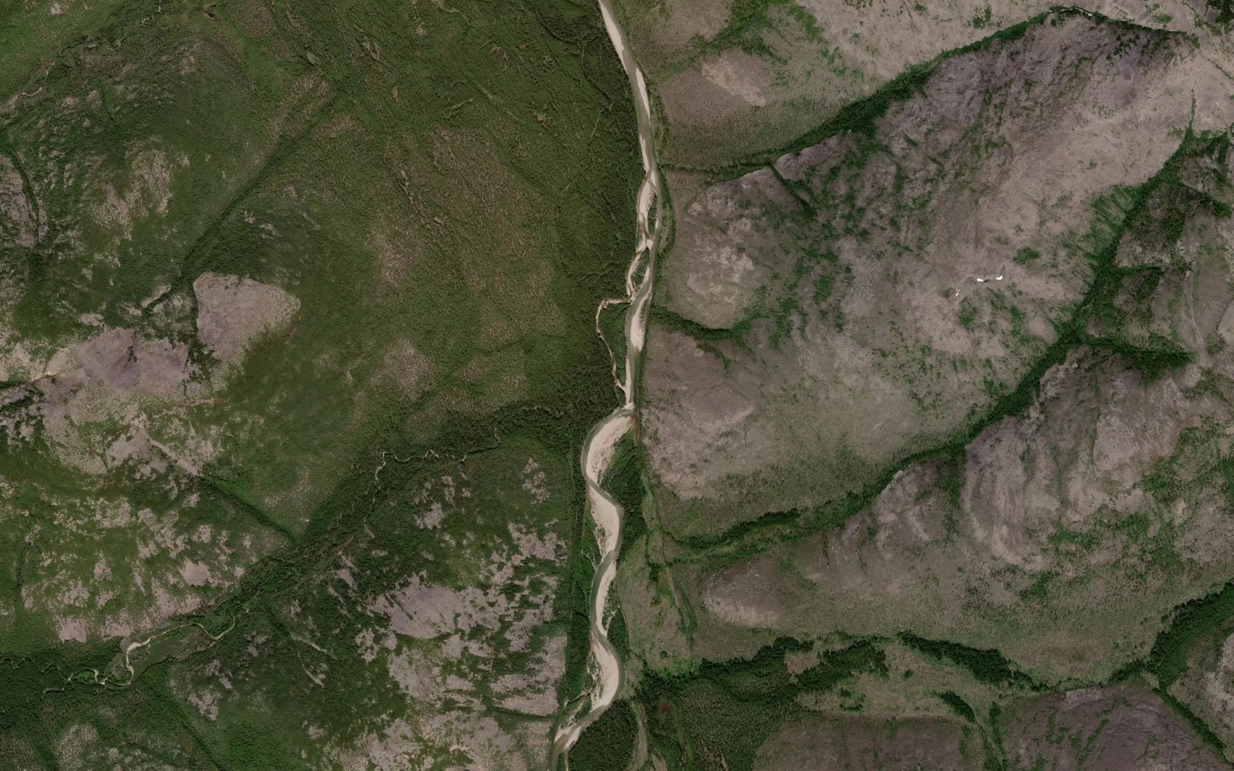 Satellite map of the Kuna