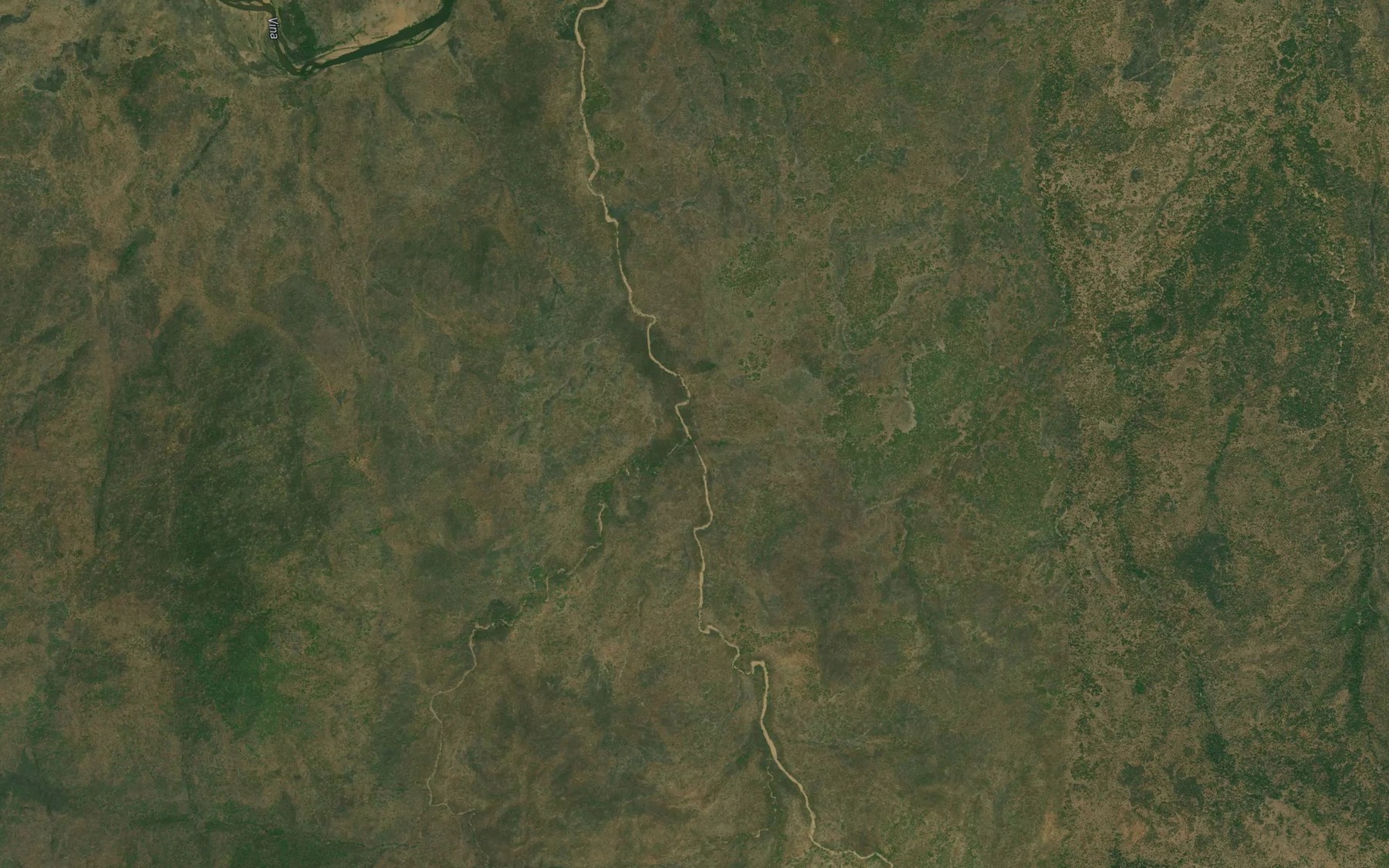 Satellite map of the Lerre