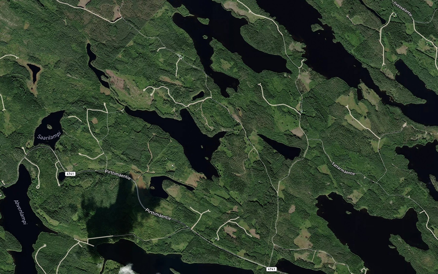 Satellite map of the Rajalahti