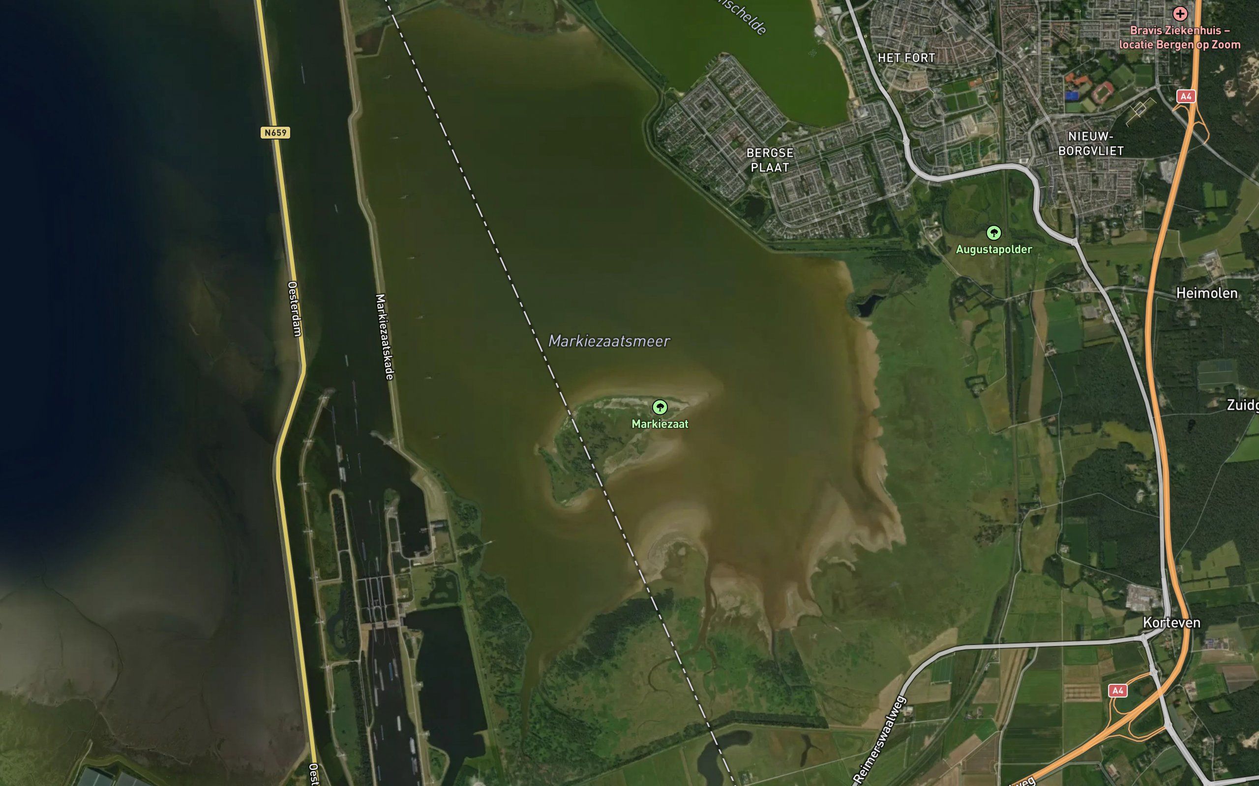 Verdronkenland van het Markiezaat van Bergen op Zoom